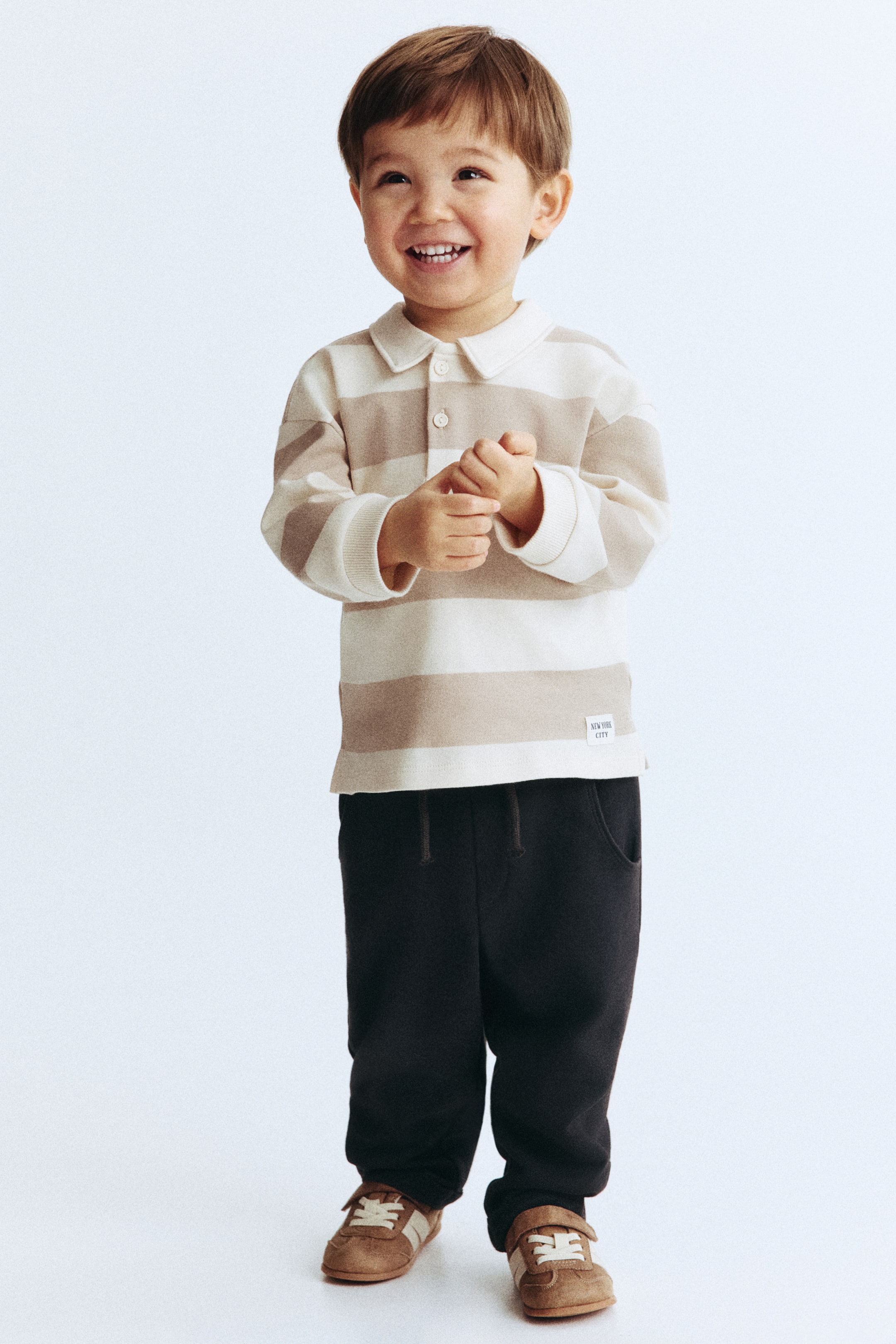 Voir une image plus grande: Pantalon de jogging en molleton - Gris foncé - ENFANT | H&M CA 1