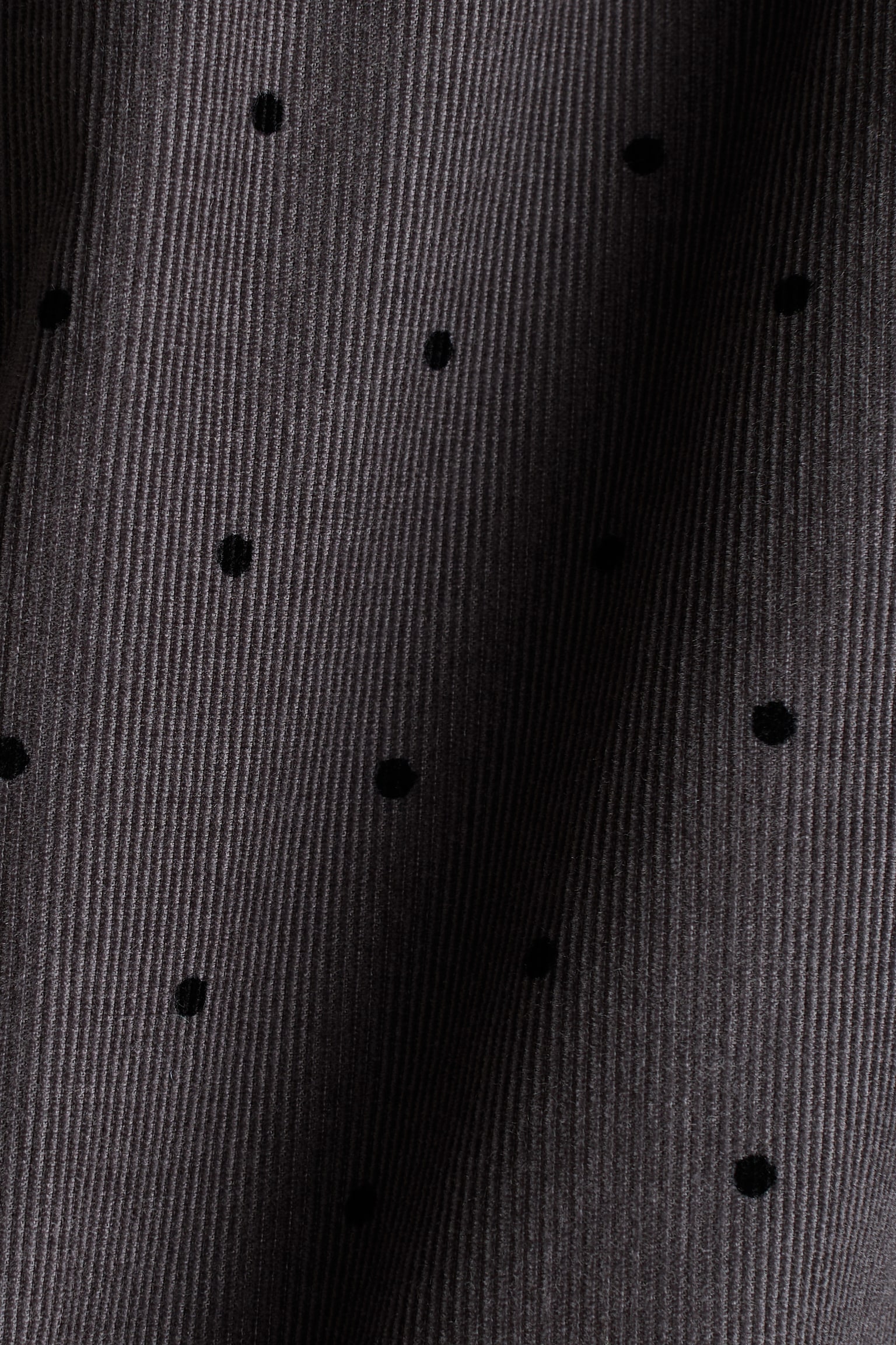 Детские брюки H&M Patterned Corduroy, цвет: Тёмный серый — фото 4