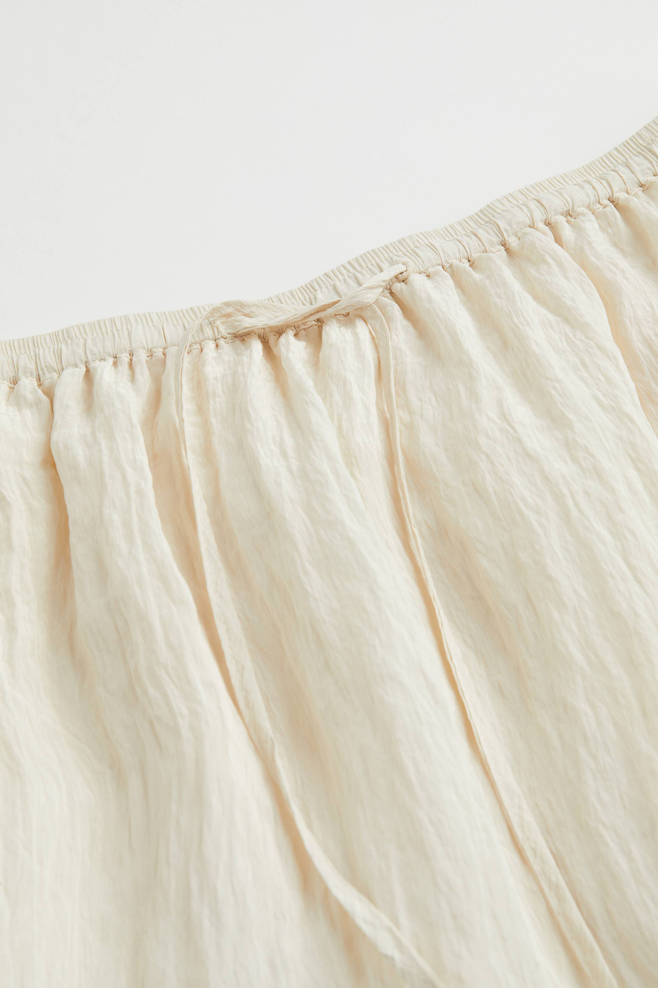 Calf-length skirt - Natural white - Ladies | H&M GB