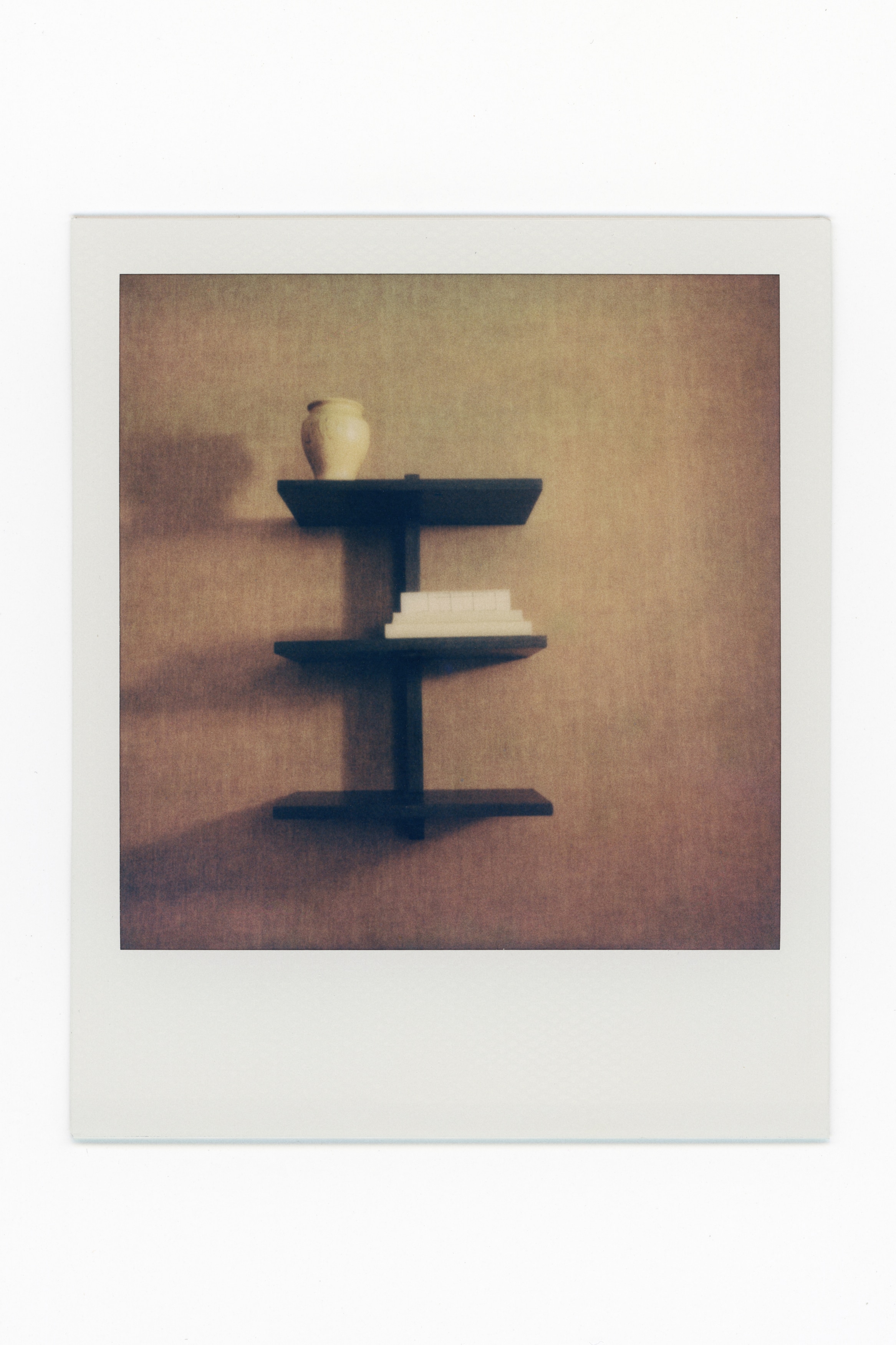 Étagère murale en bois - Marron foncé/Marron clair