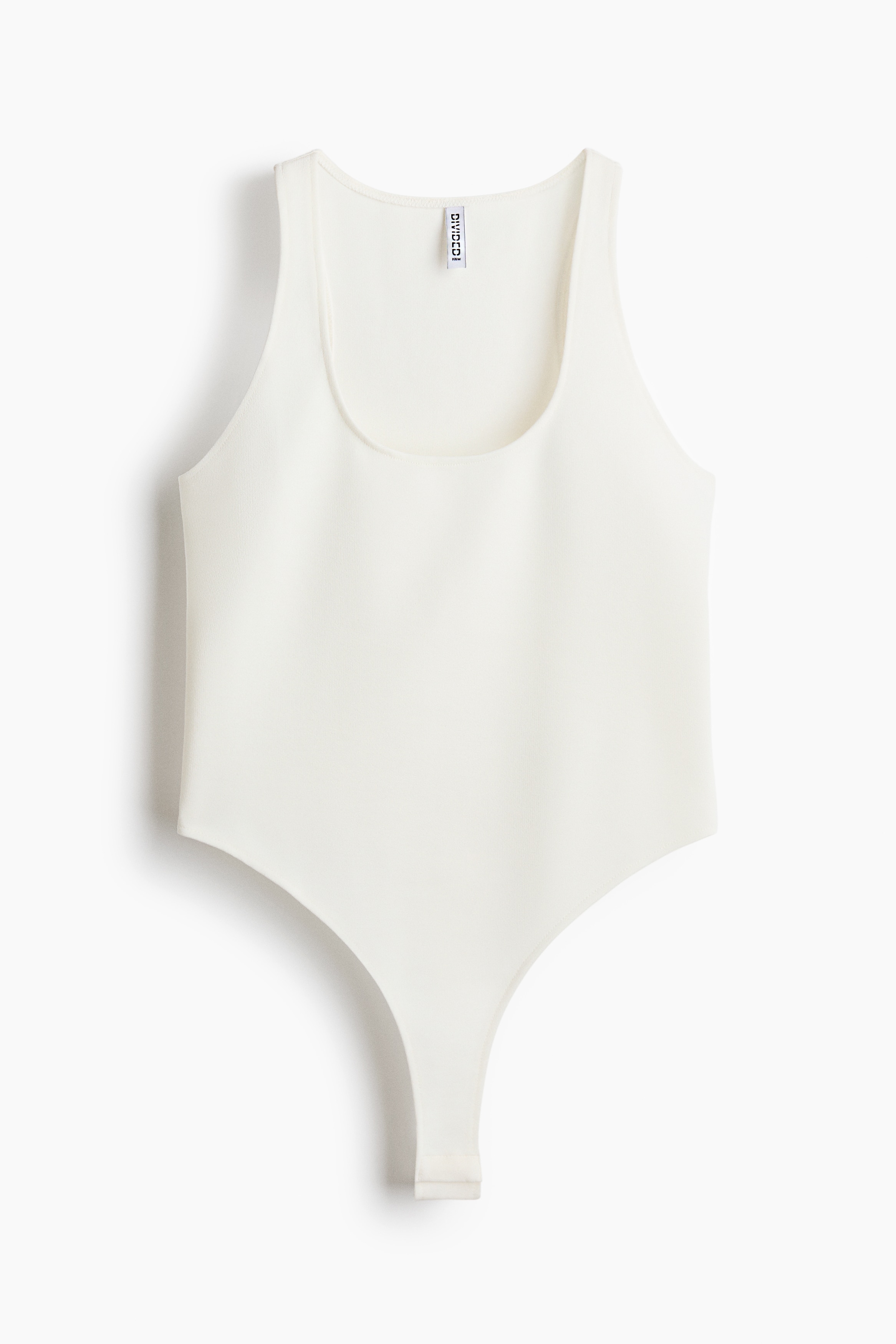 Kolsuz Thong Body - White/Siyah
