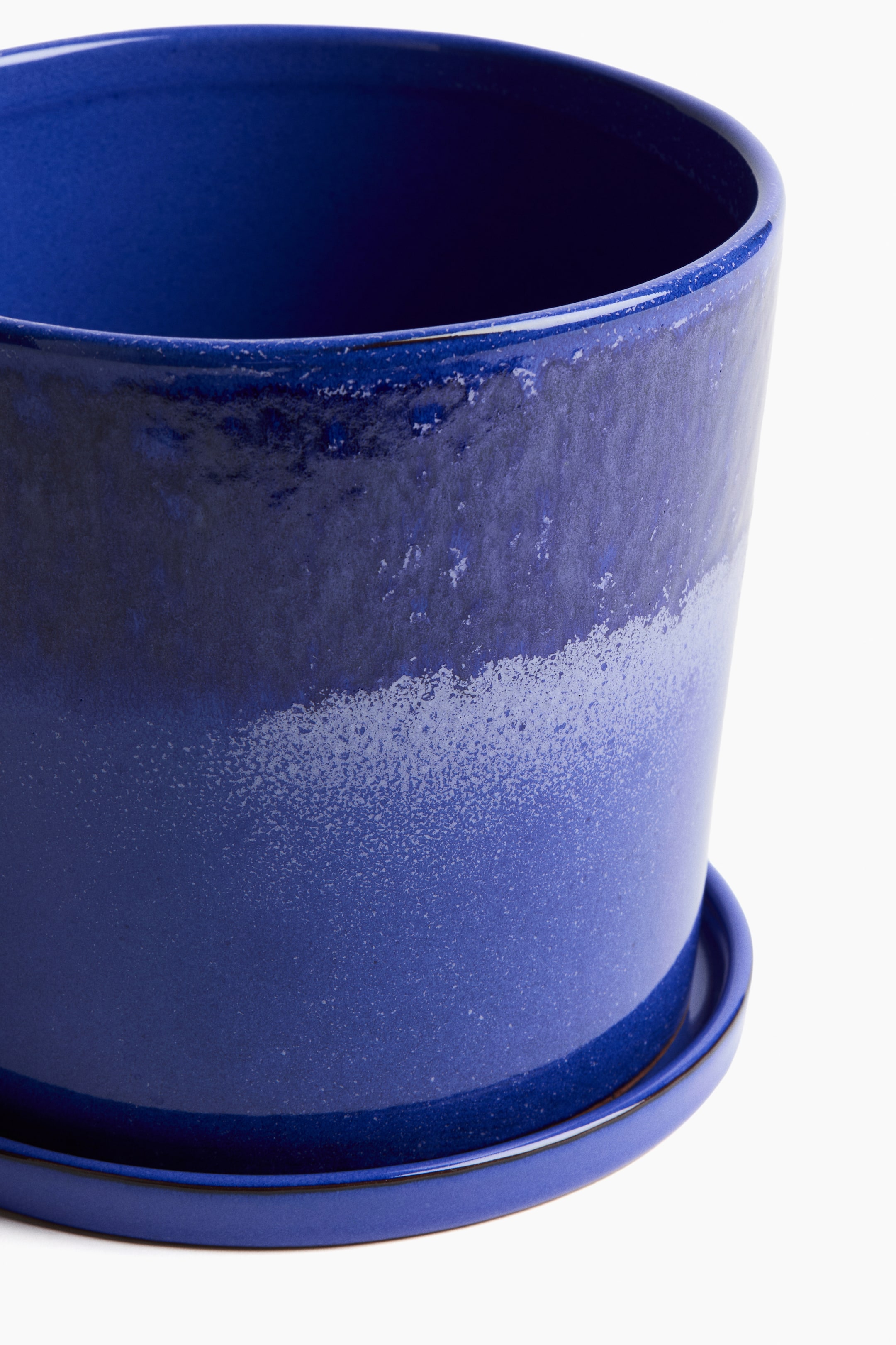 Large Plant Pot and Saucer