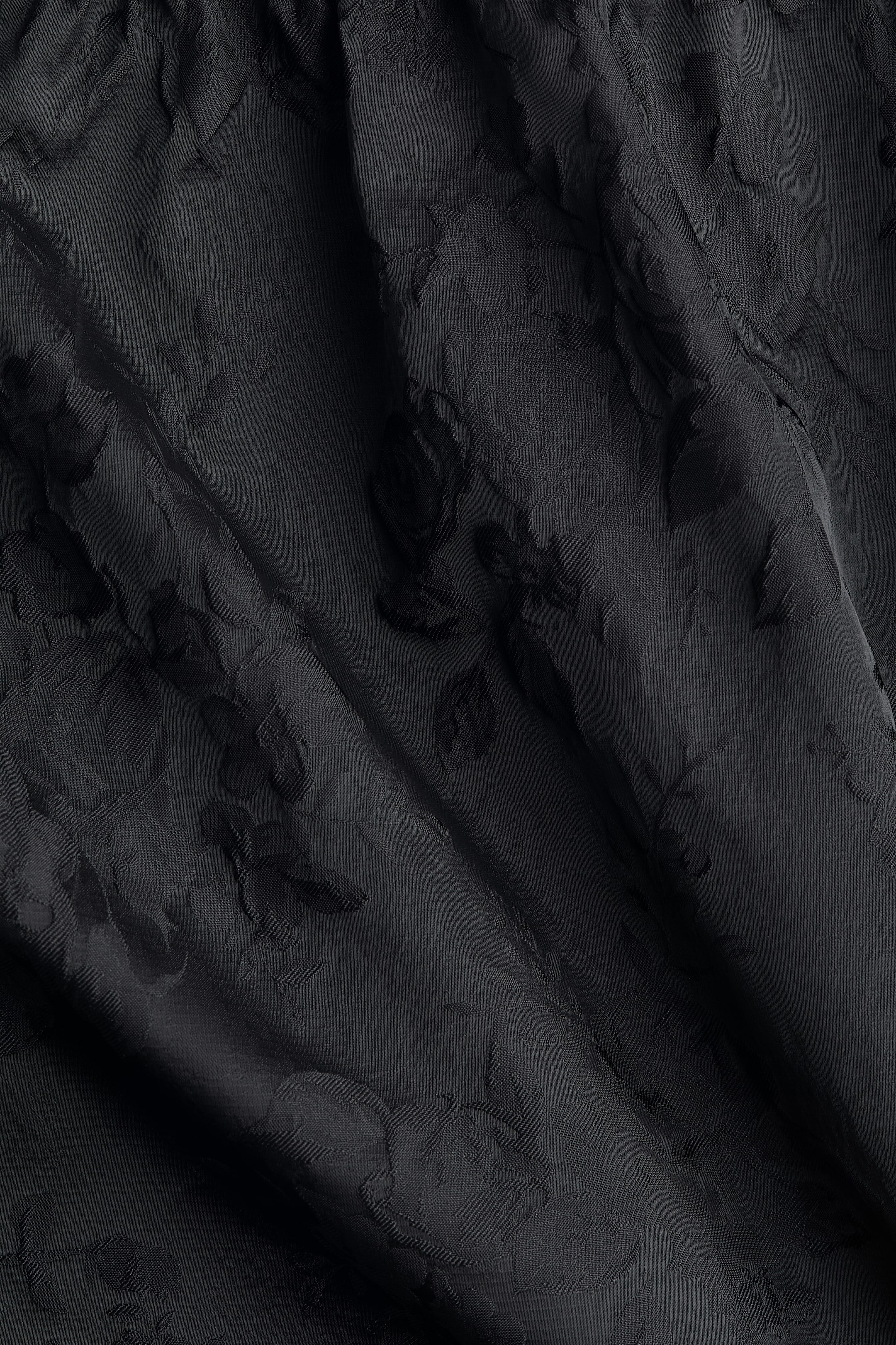 View larger image: Jacquard-Weave Dress - Black - Ladies | H&M US 7