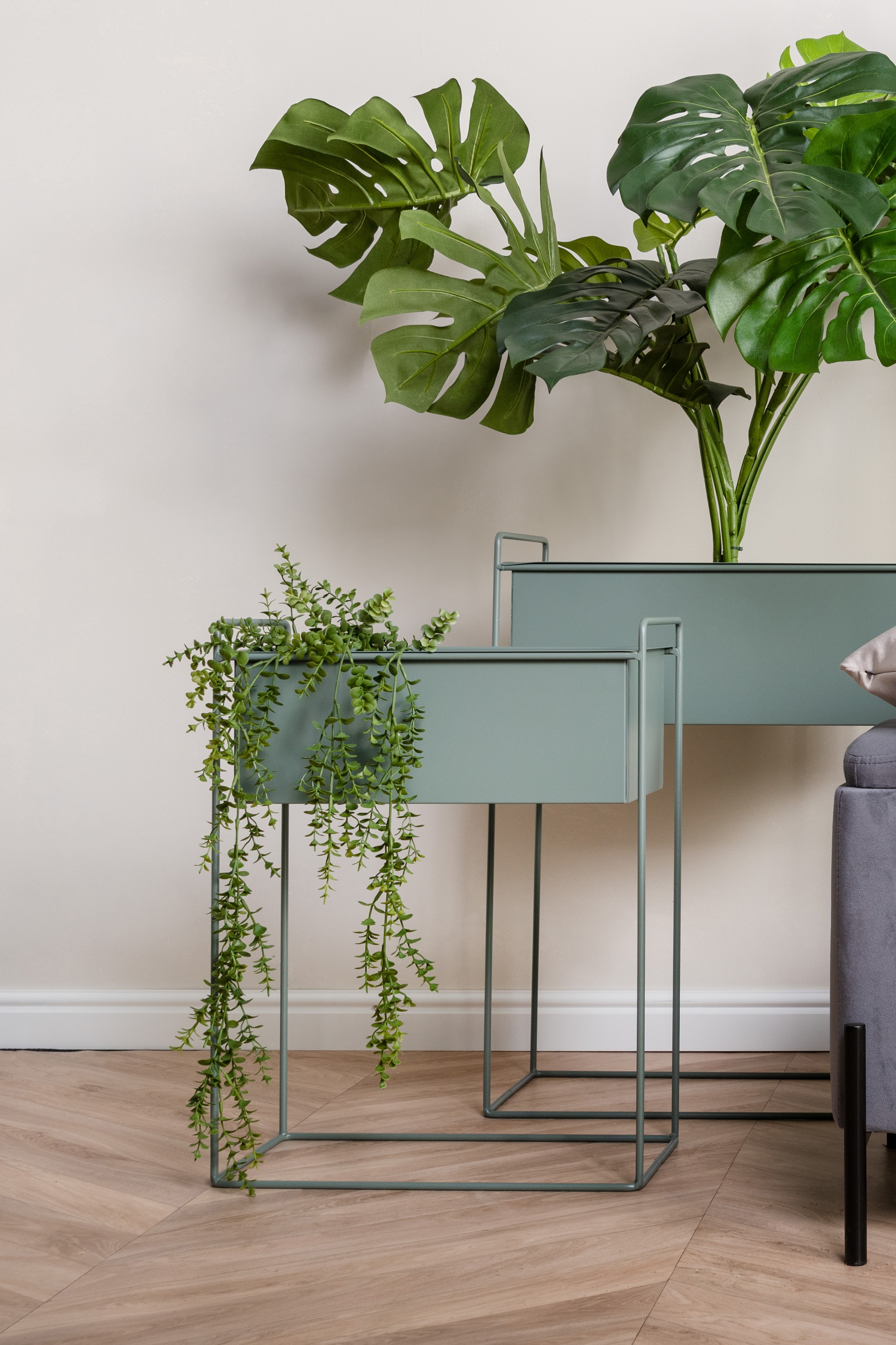 Essence Urtepotte - Jungle Grøn/Varm Grå/Sort