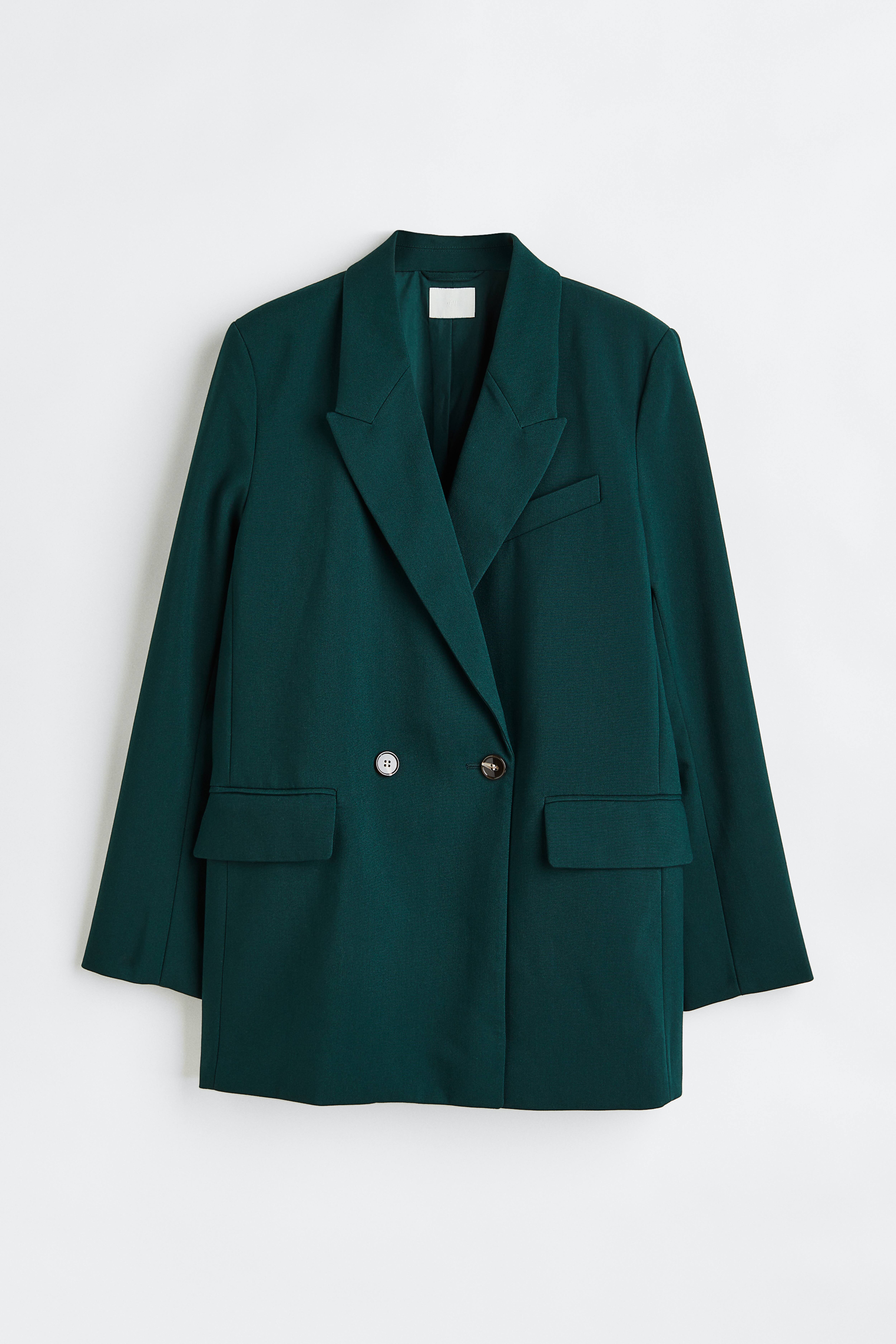 Fashion blazer a double boutonnage h&m