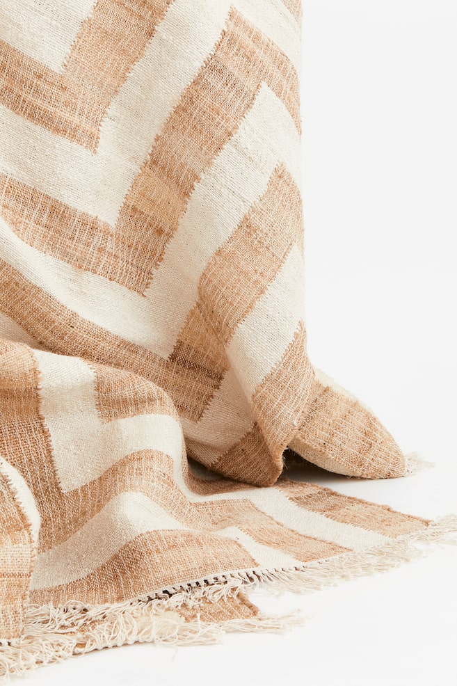 Large graphic-patterned rug - Light beige/Beige - 3