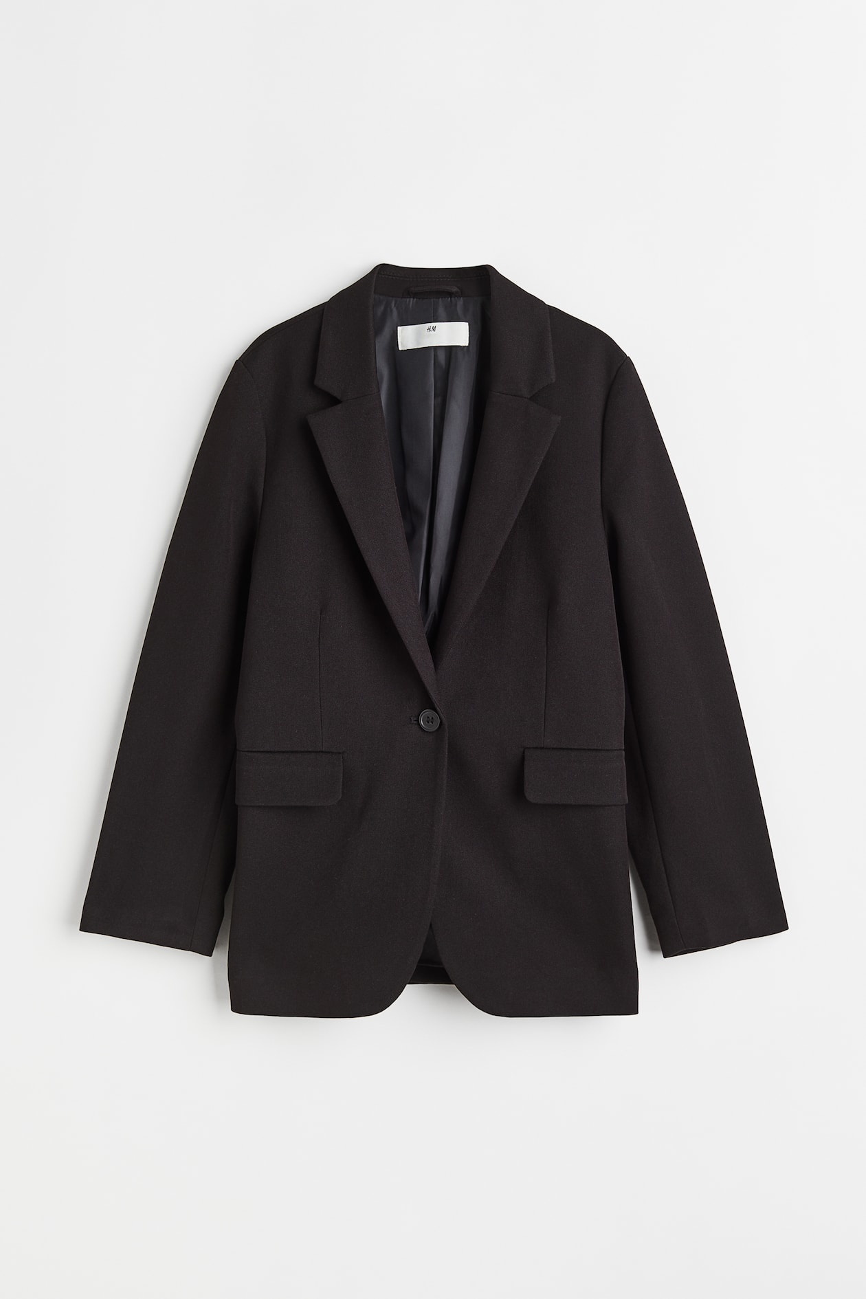 Jacket - Long sleeve - Long - Black - Kids | H&M US