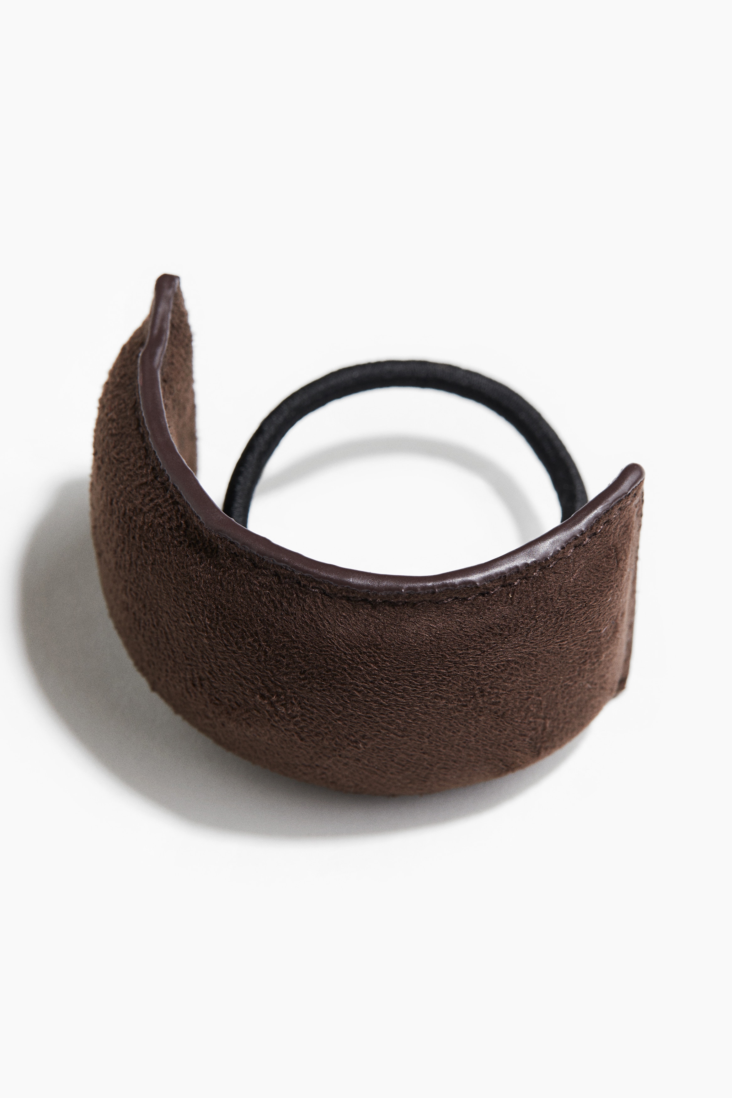 Ladies - Brown Appliquéd hair elastic  - H&M