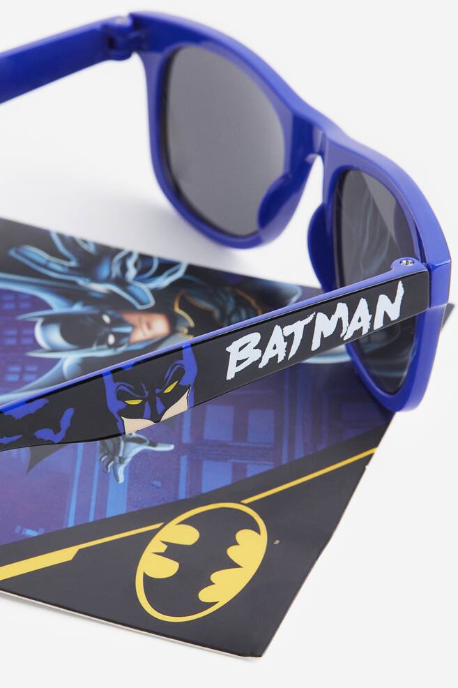 Motif-detail sunglasses - Blue/Batman/Red/Spider-Man/Green/The Hulk - 3