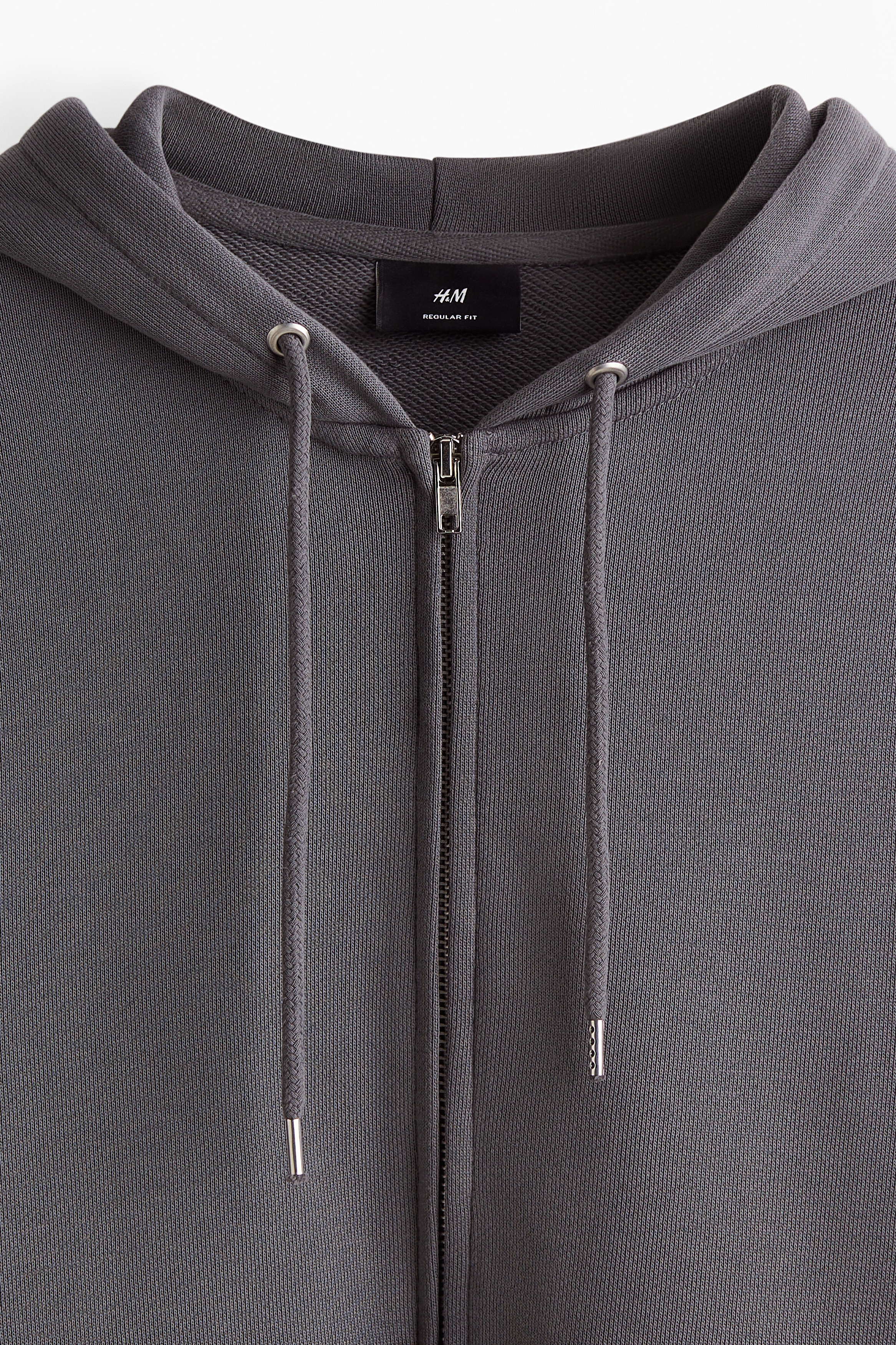 Regular Fit Zip-through hoodie