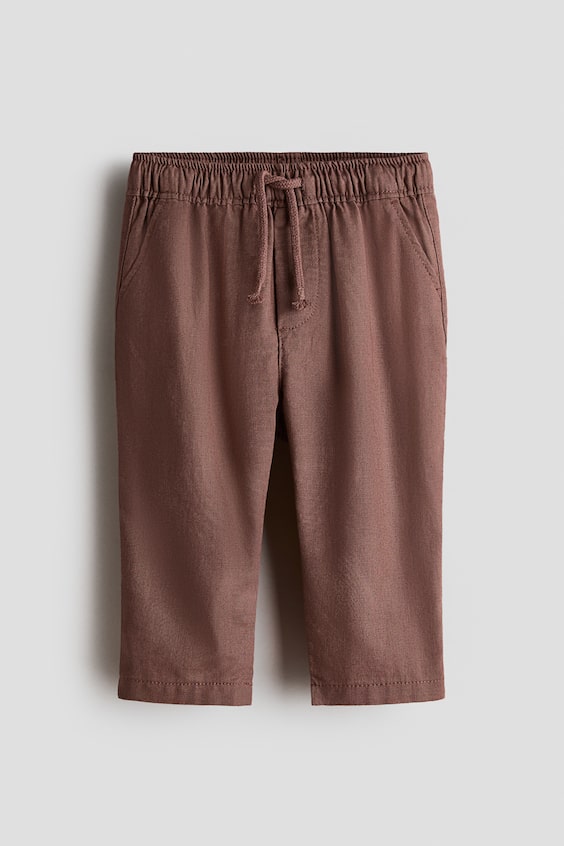 Детские брюки H&M Linen-Blend Pants