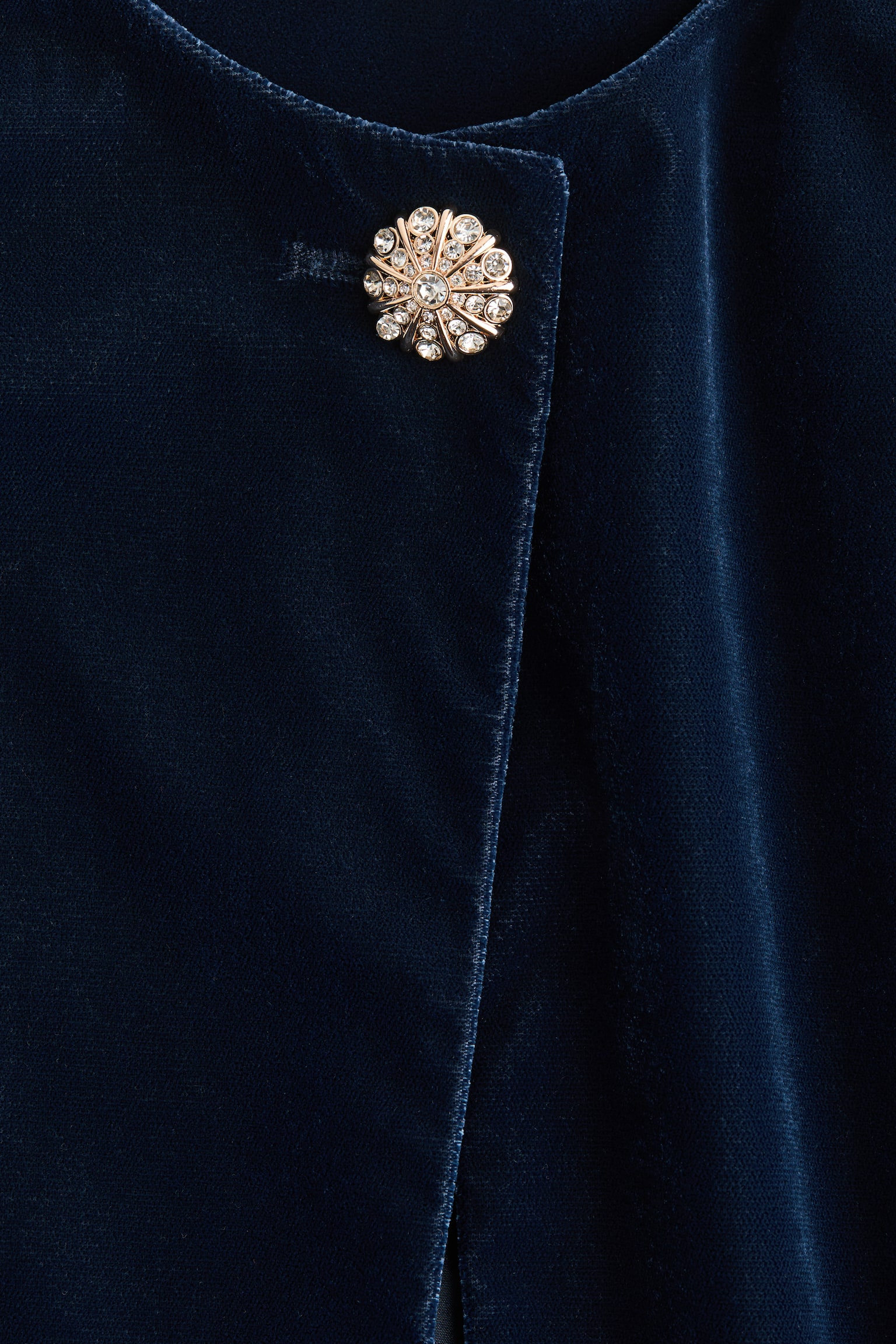 Puff-sleeved top - Navy blue/Black - 5