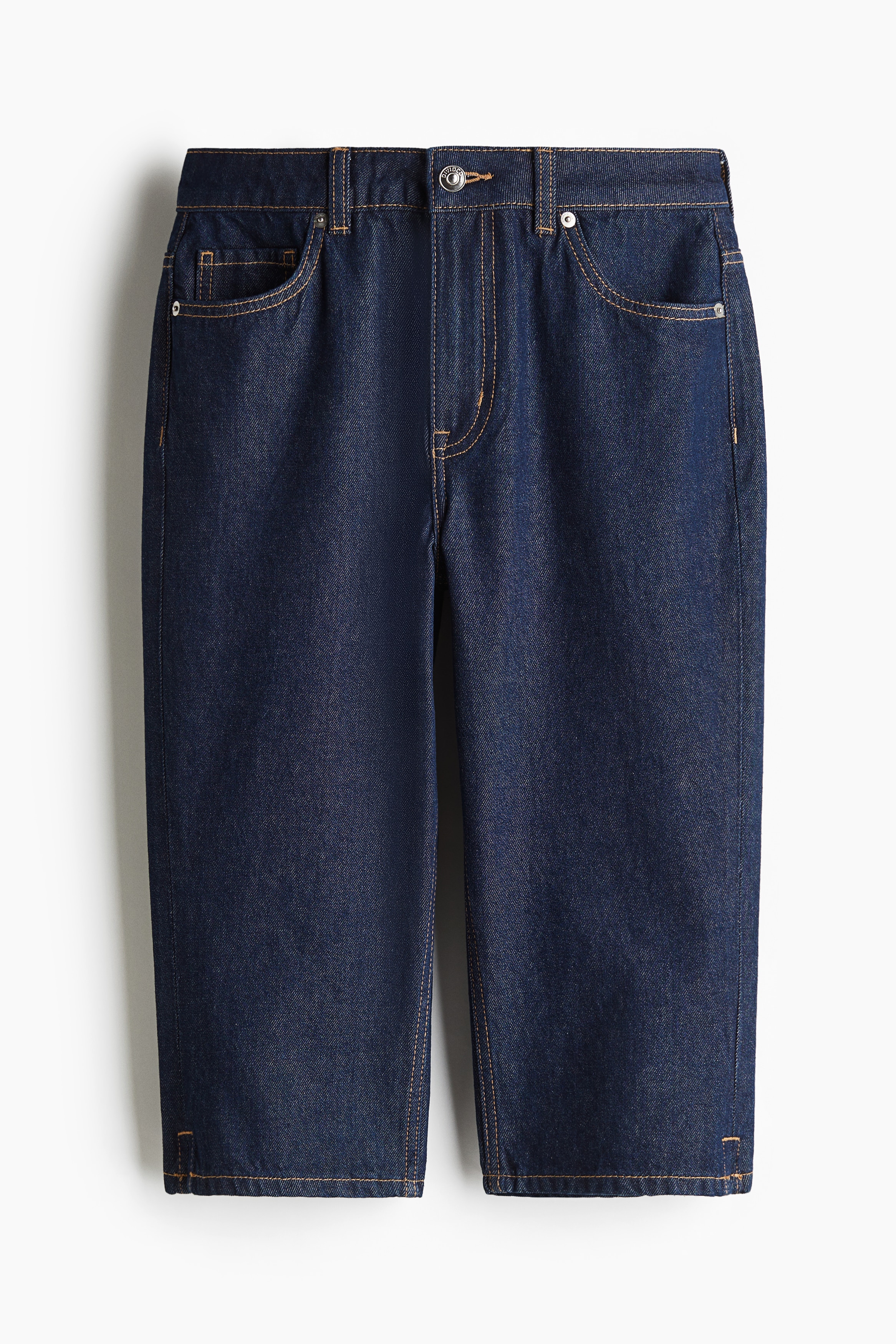 Slim Straight High Capri JeansModelo