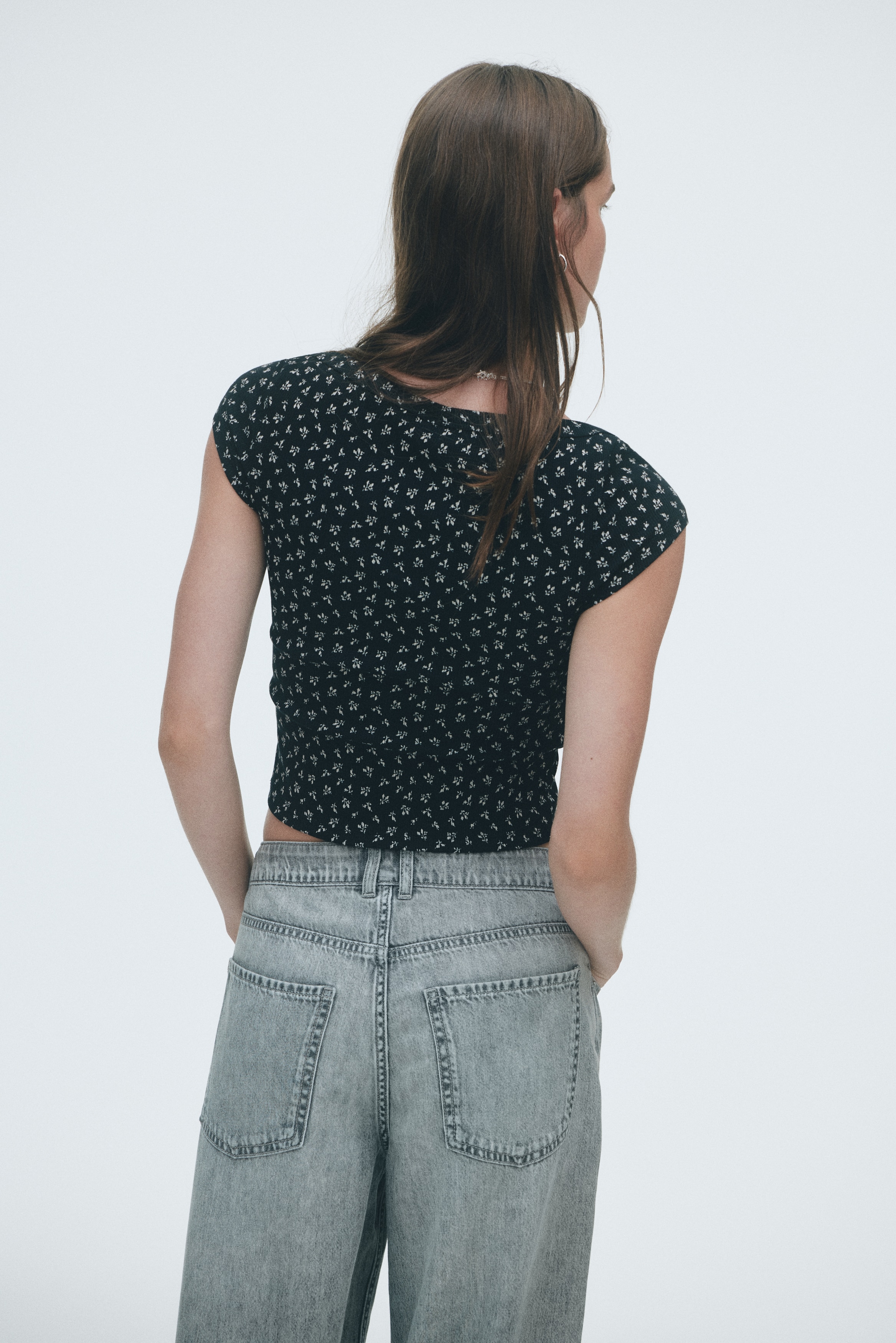 レディース 花柄トップス | 花柄 T シャツ 他 | H&M JP