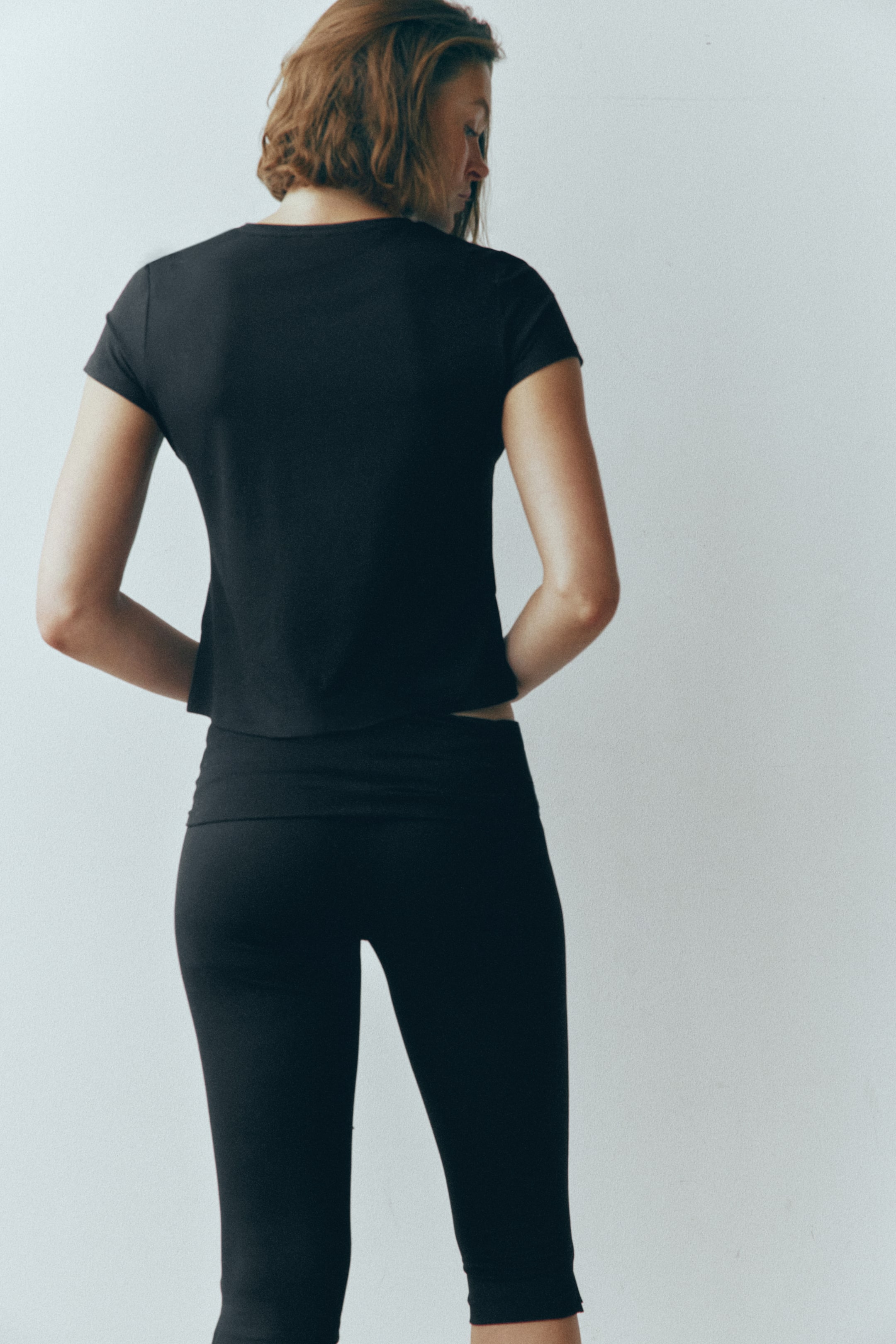 Jersey Capri Pants