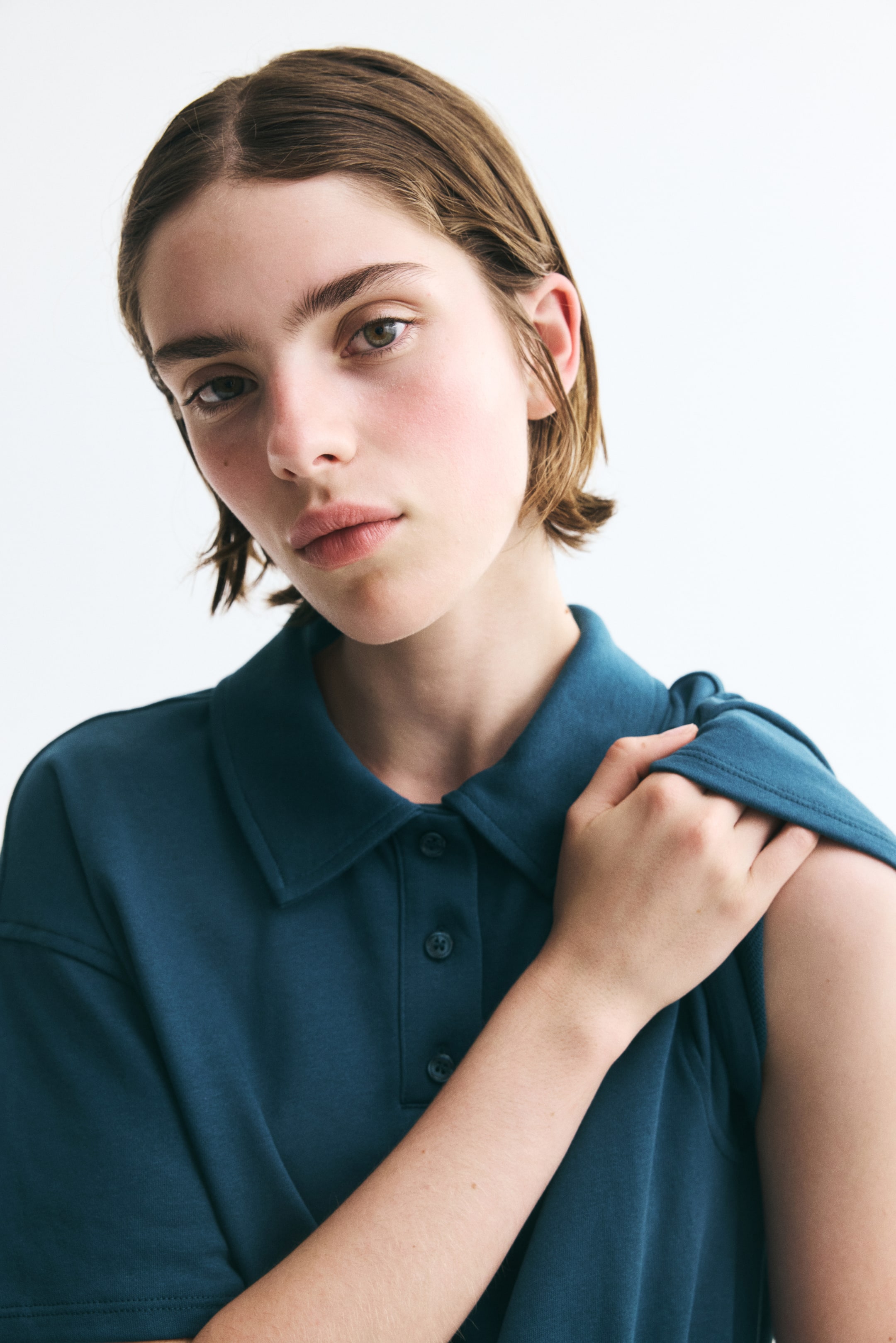 Женские платья H&M Sweatshirt Polo Dress — фото 3