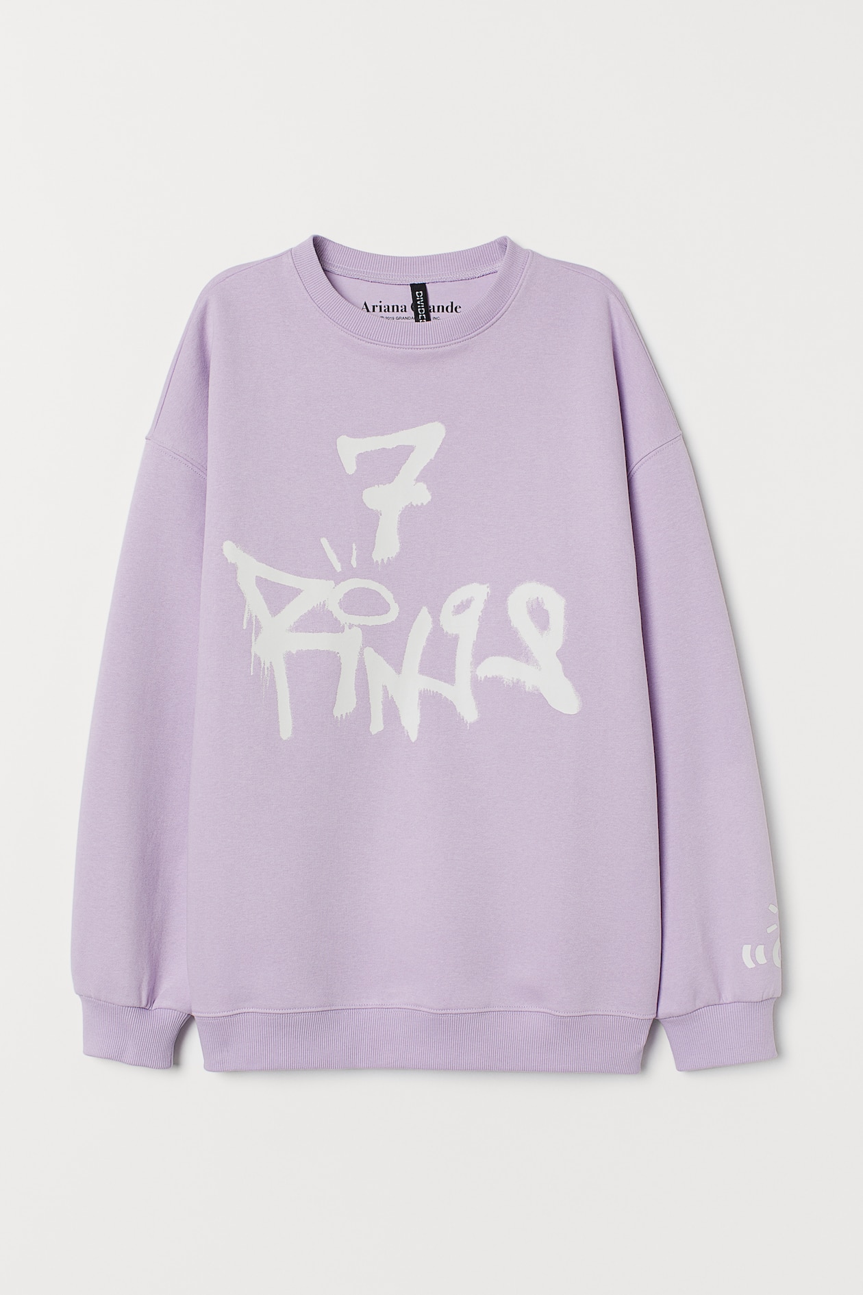 Printed Sweatshirt Ariana Grande Felpa H&m Ariana Hoodie H&m