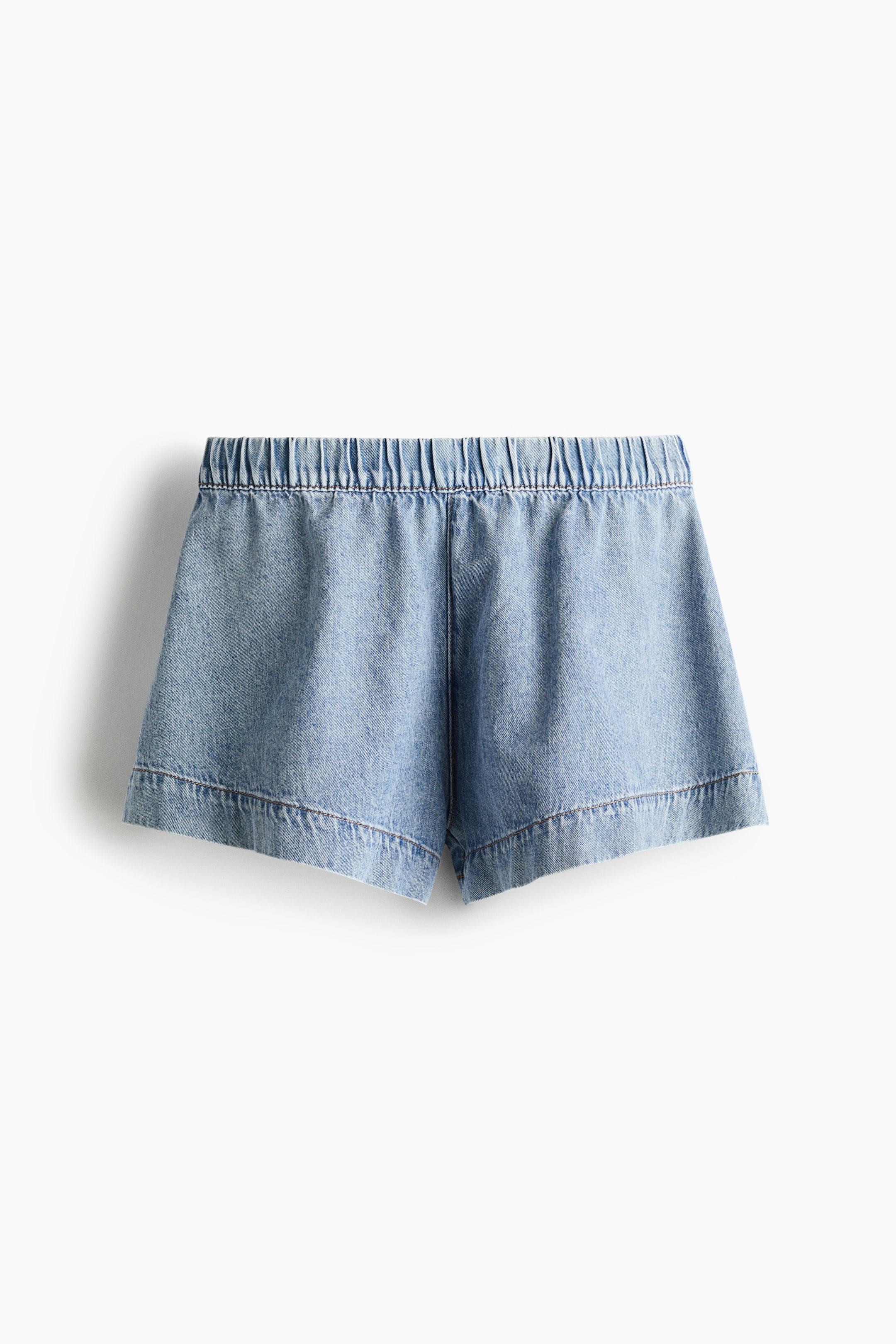 Denim Pull-On Shorts