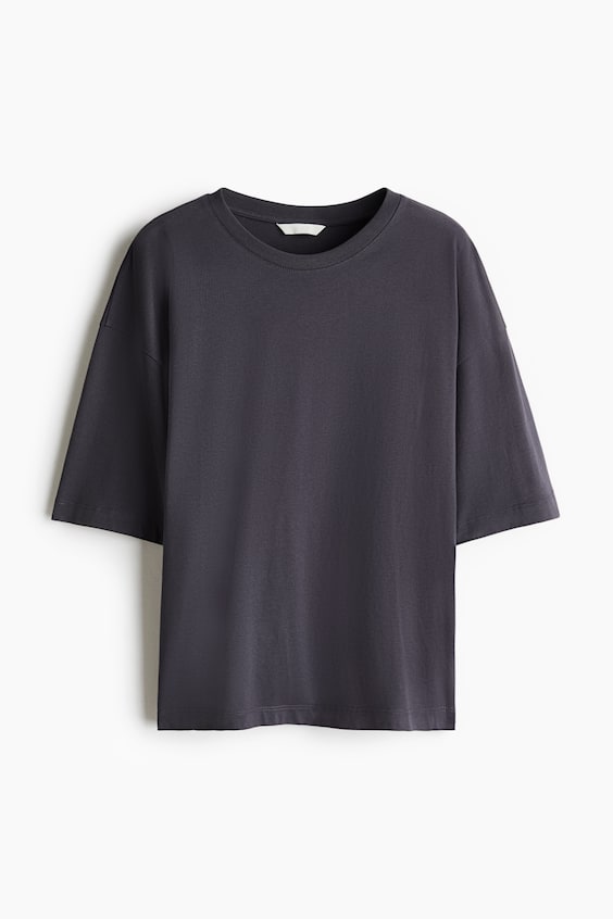 Женские футболки H&M Loose-Fit T-Shirt