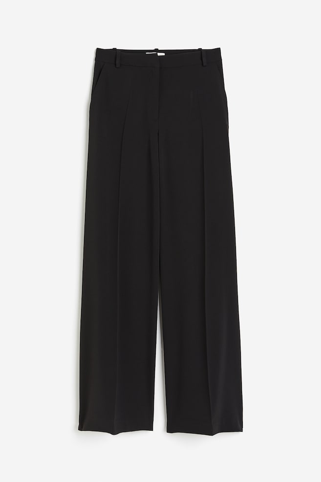 Wide trousers - Black - 2