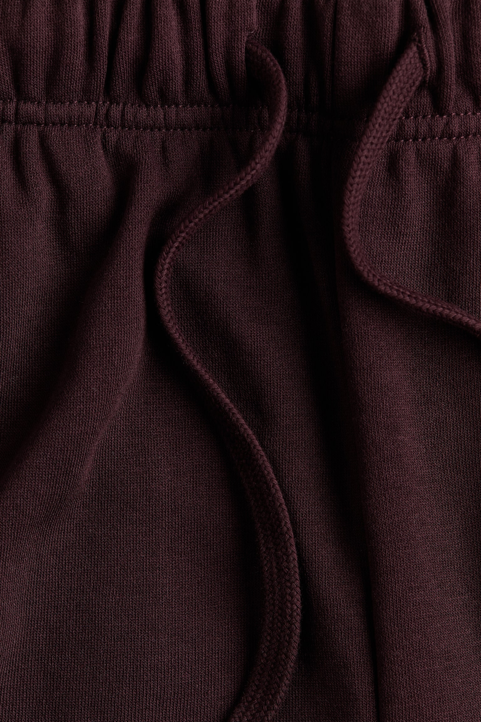 Женские брюки H&M Straight-Leg, цвет: Бордовый — фото 6
