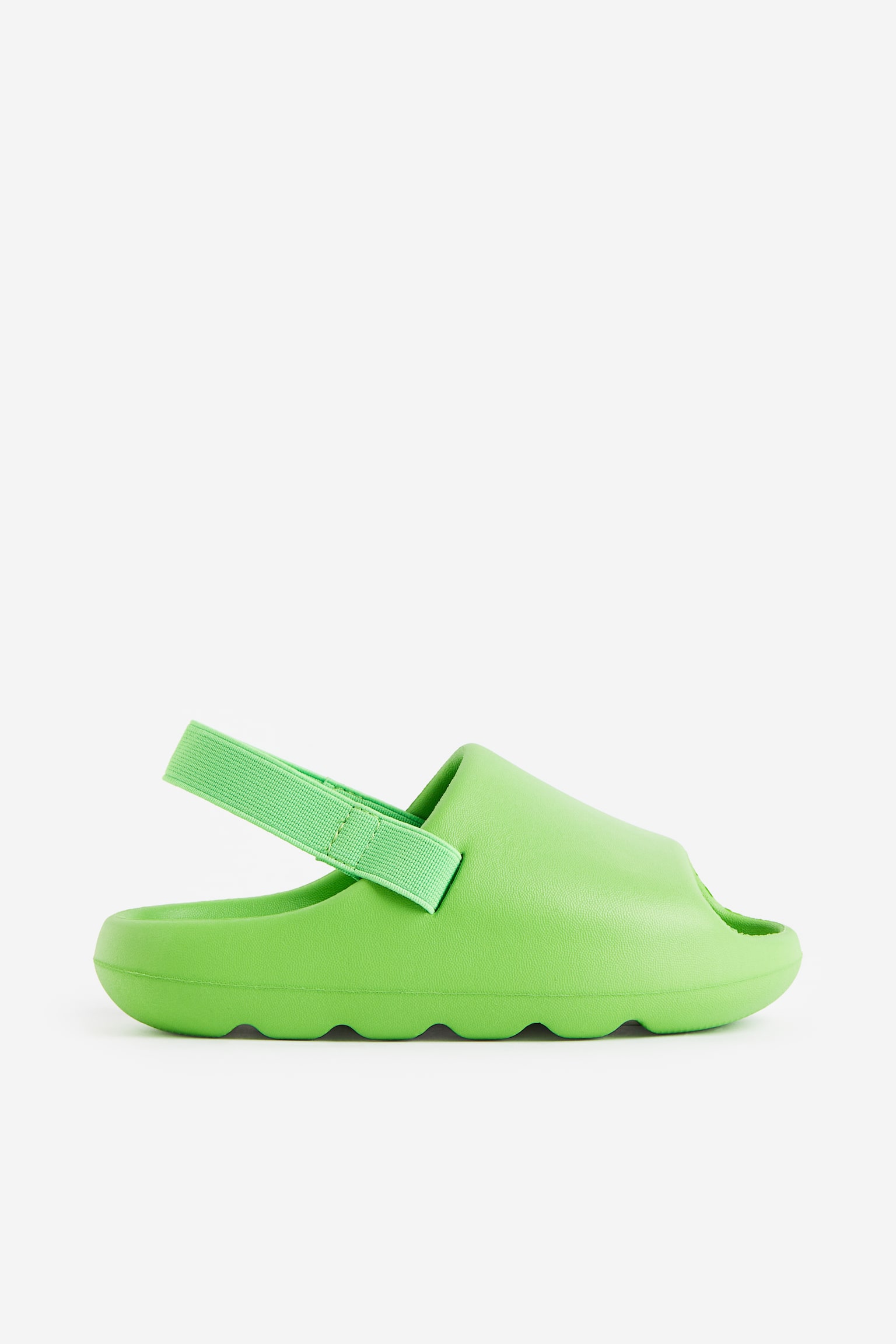 Chunky pool slides - Bright green - 4