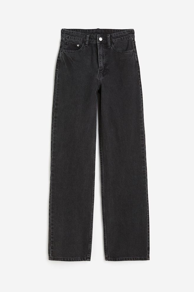 Wide Ultra High Jeans - Sort/Denimblå/Hvit/Denimblå/dc/dc/dc - 2