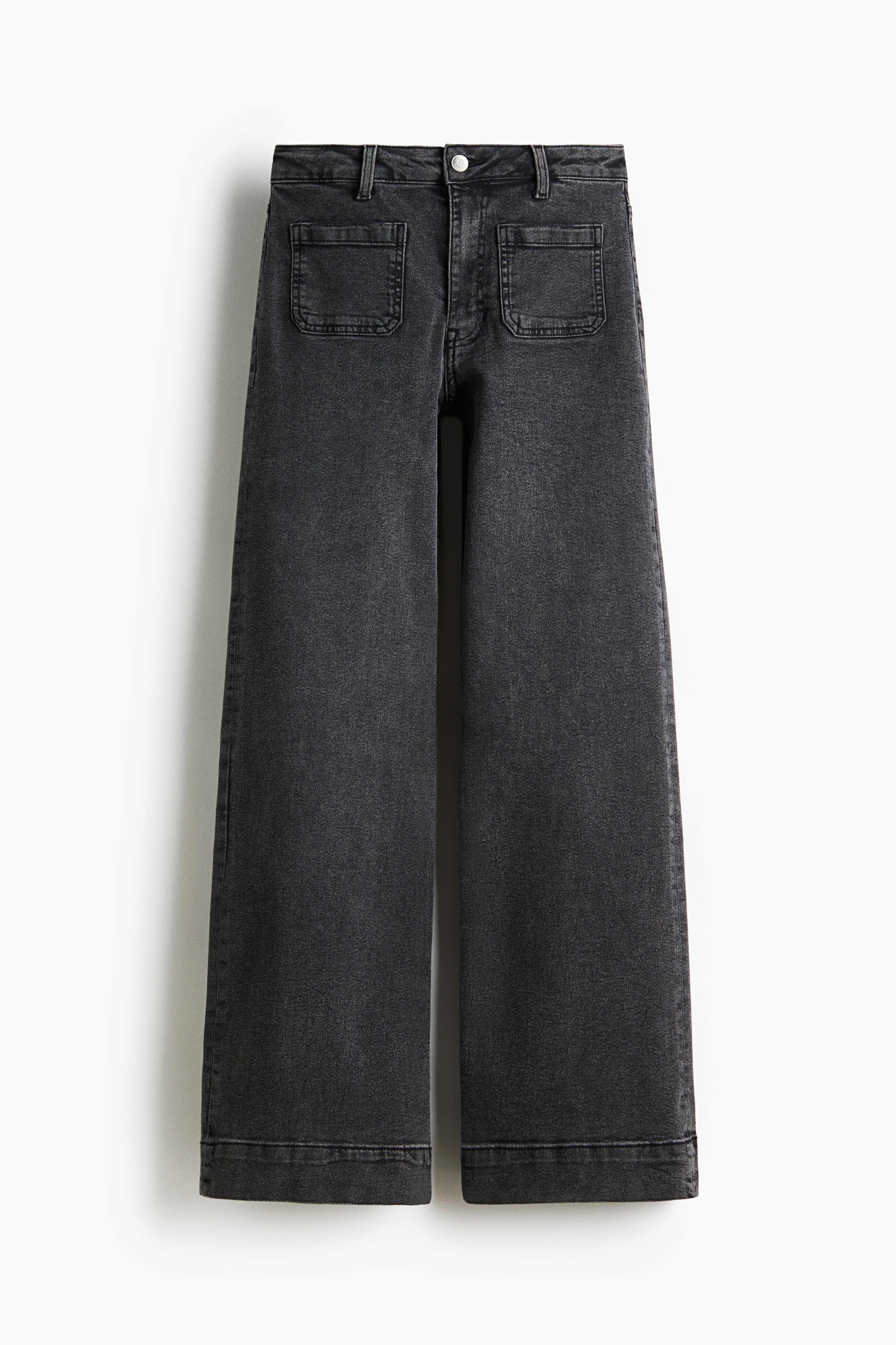 Wide High Jeans