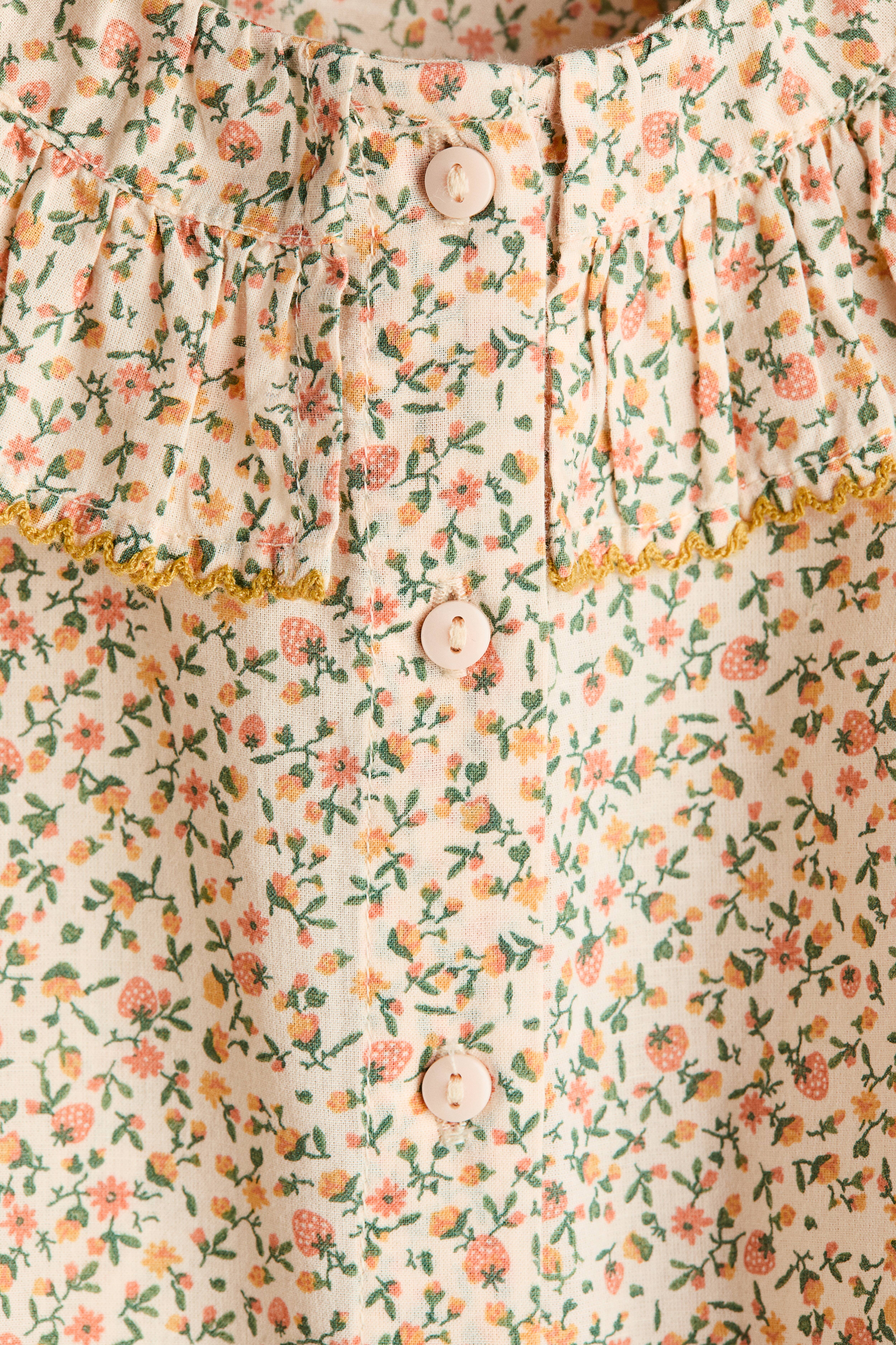 Blouse en coton à motif