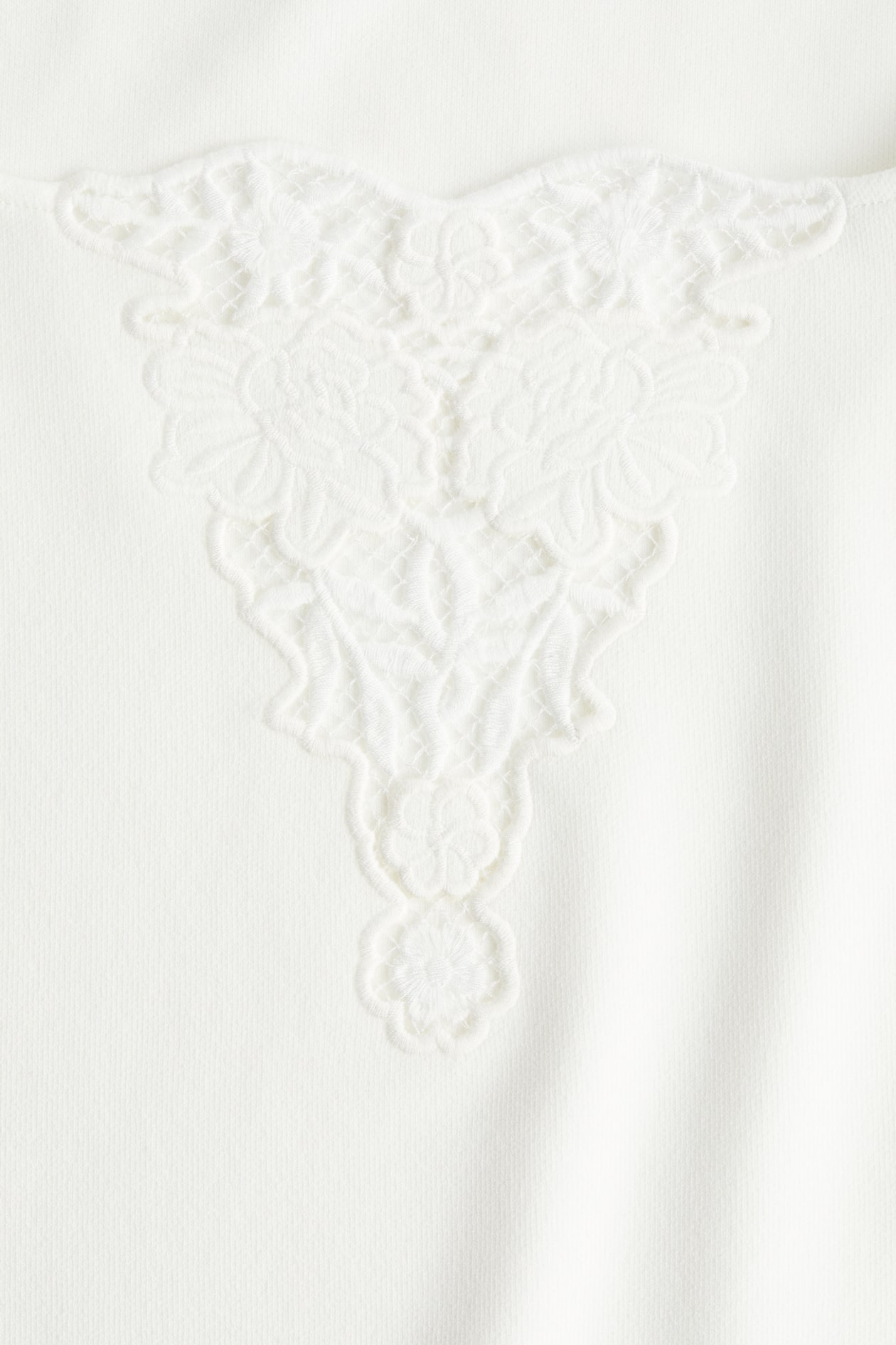 Top with Eyelet Embroidered Detail - image 5