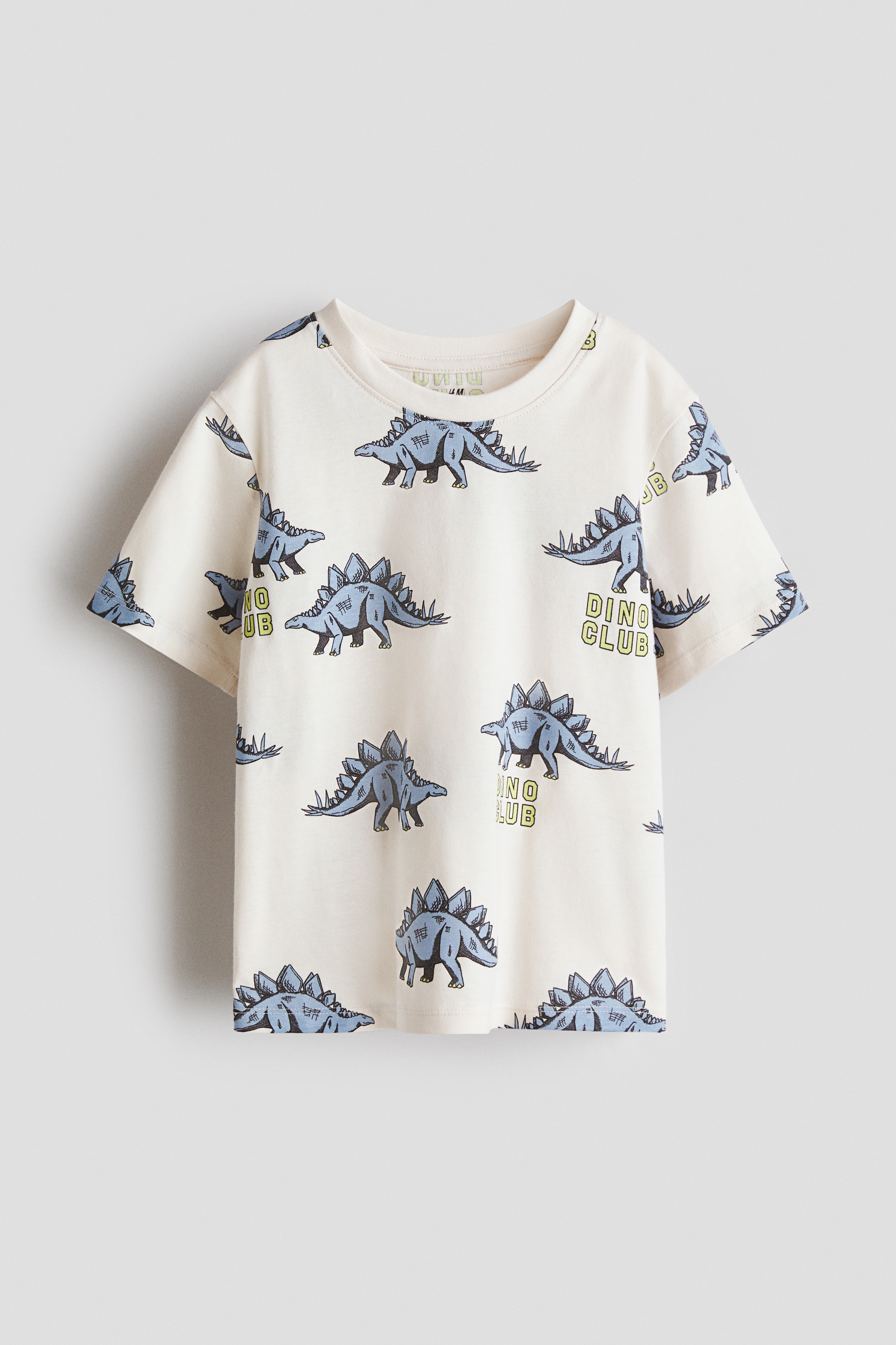 People Wear Organic Maglietta a Maniche Lunghe Dino - Blu Scuro - Cotone Biologico - Certificazione GOTS unisex (bambini