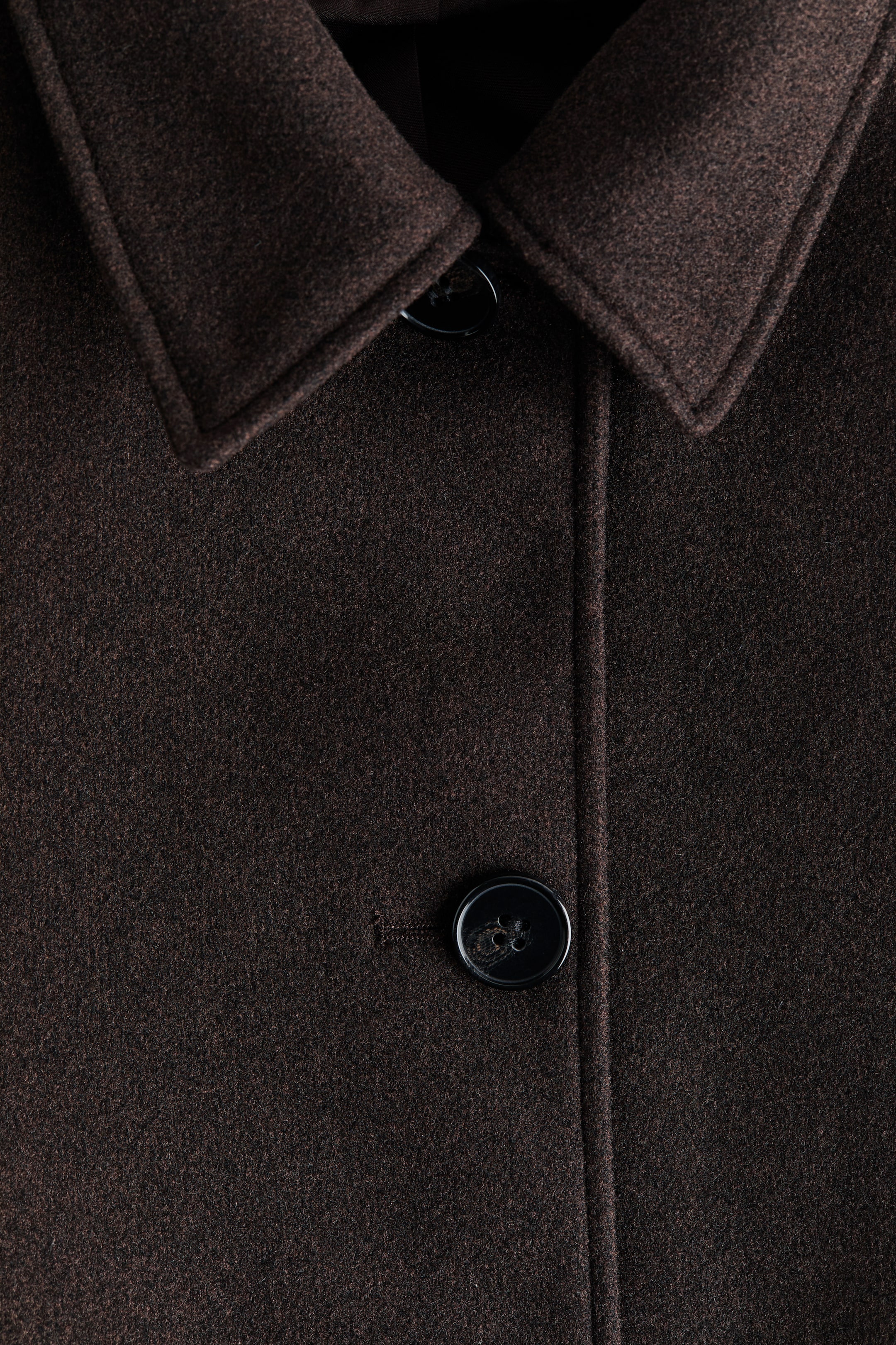 Женские куртки H&M Short Felted Jacket — фото 2
