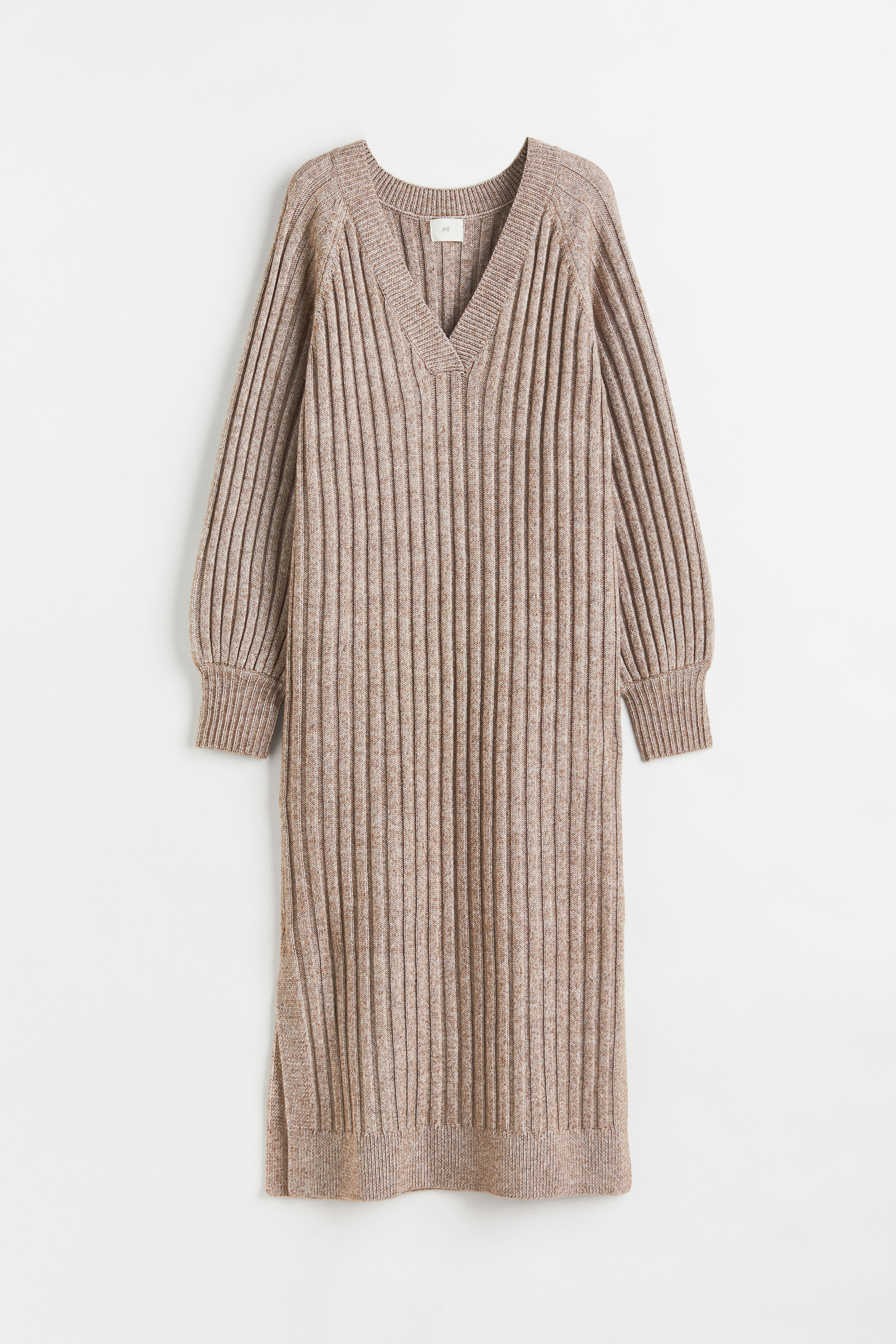 Rib knit Dress