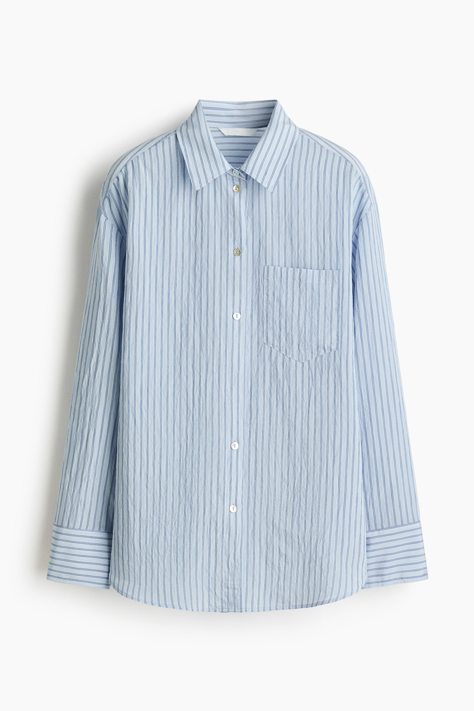 Chemise grande taille - Bleu clair/rayé/Beige clair/rayé/Rose clair/rayé - 1