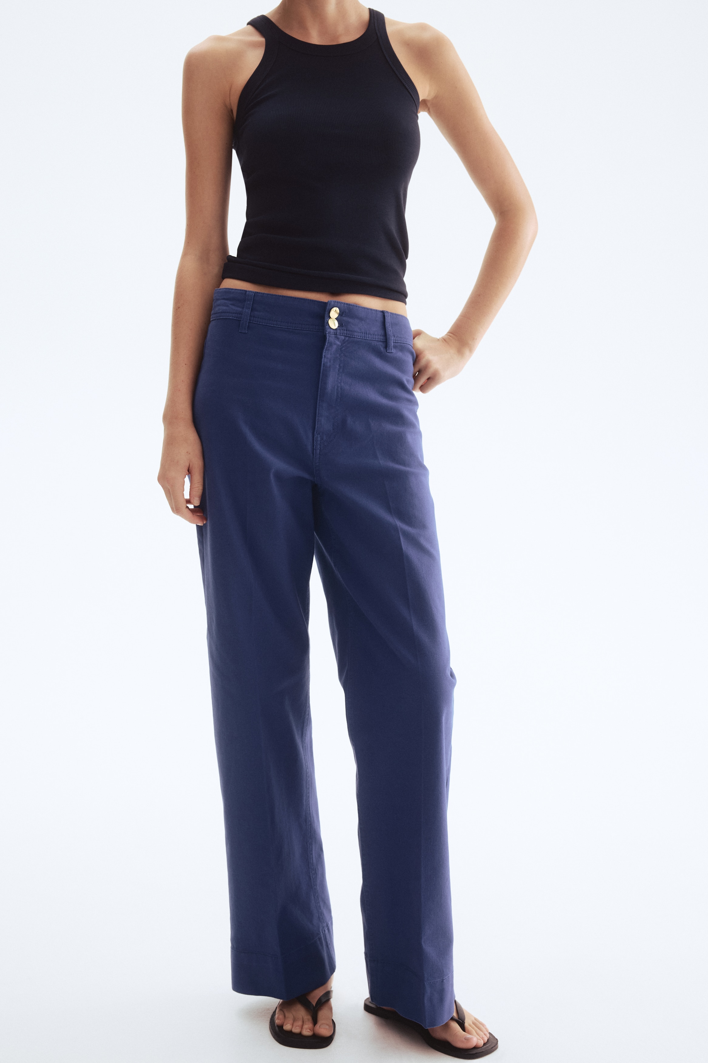 Canvas trousers