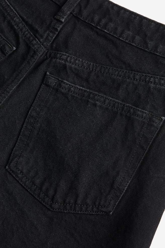 High Denim Shorts - Black/Washed out/Denim blue/Light denim blue - 6