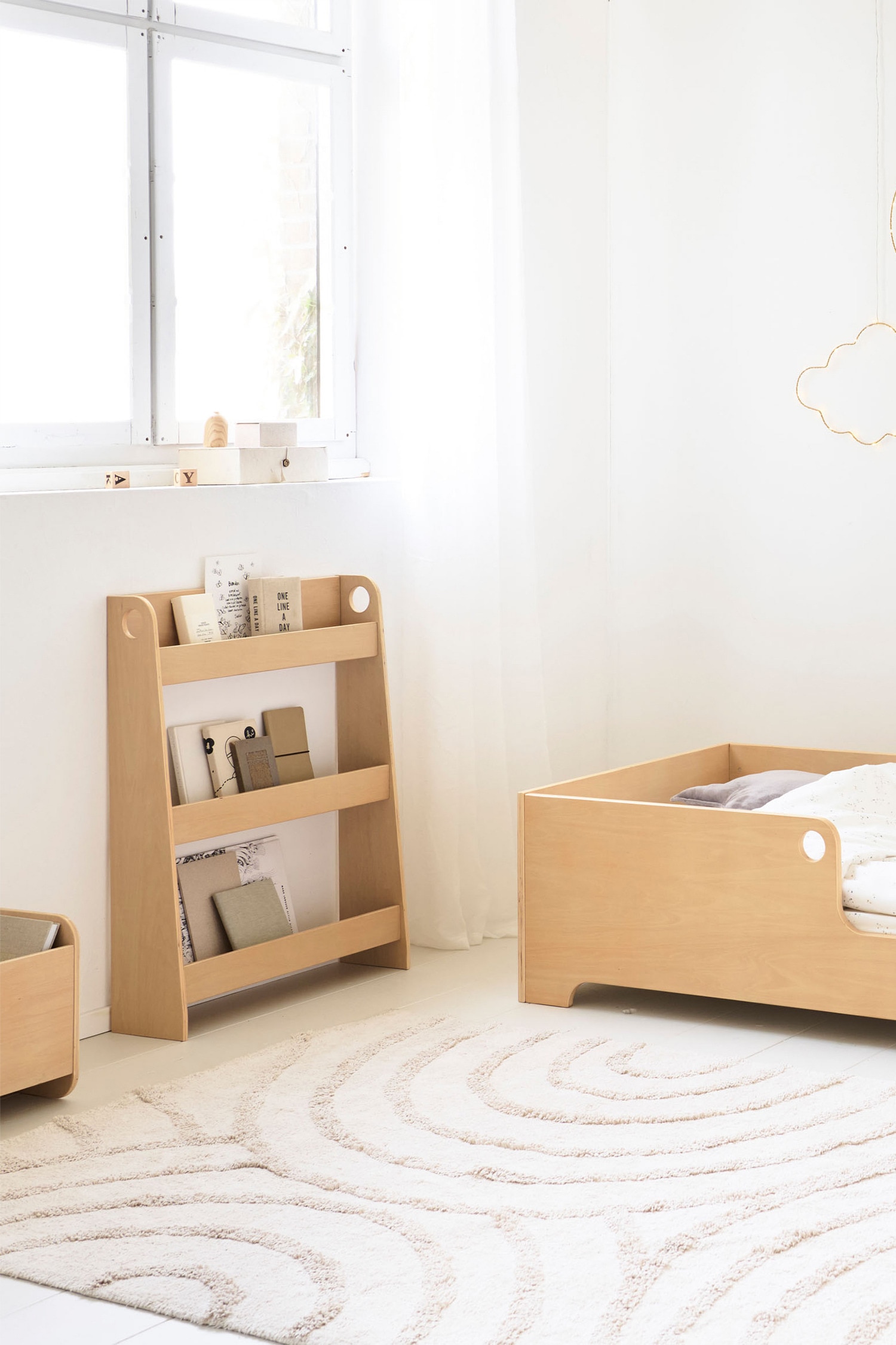 Bücherregal - Ellipse - Natur