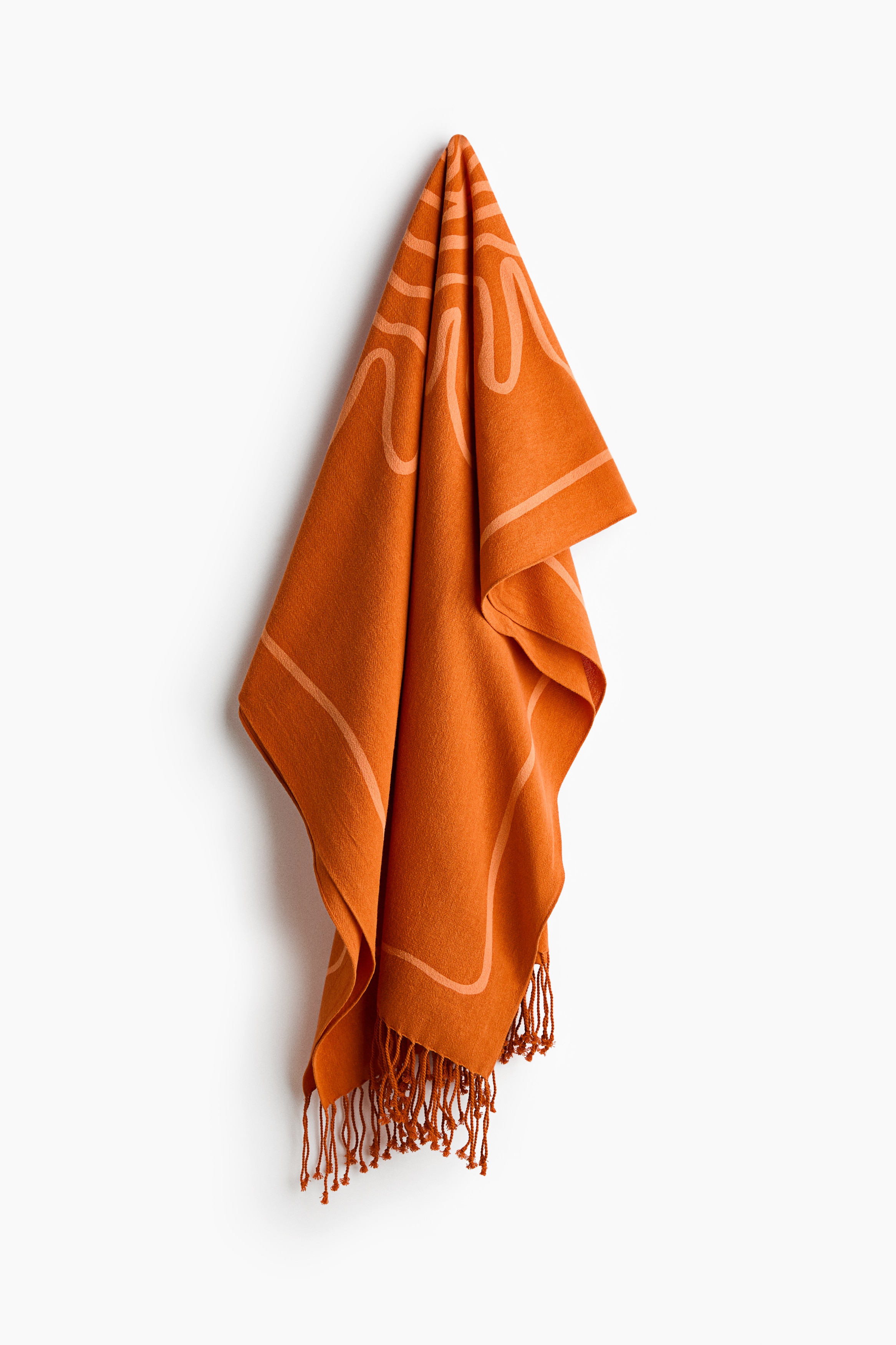 Fringed Cotton Beach Towel