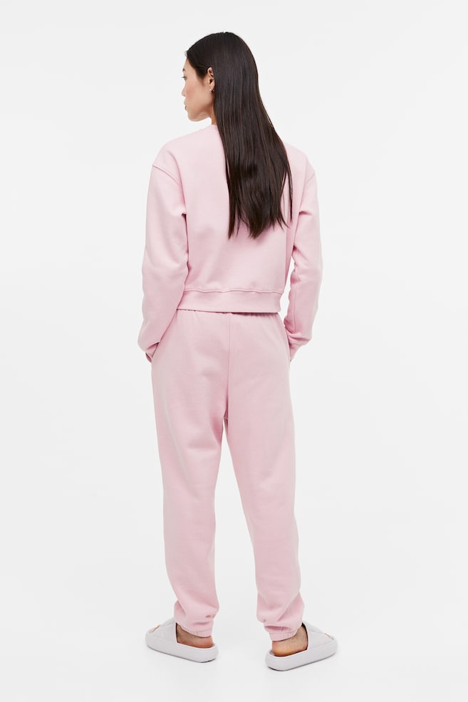 Cotton-blend sweatpants - Light pink/Black/Light beige/White/dc/dc/dc - 5