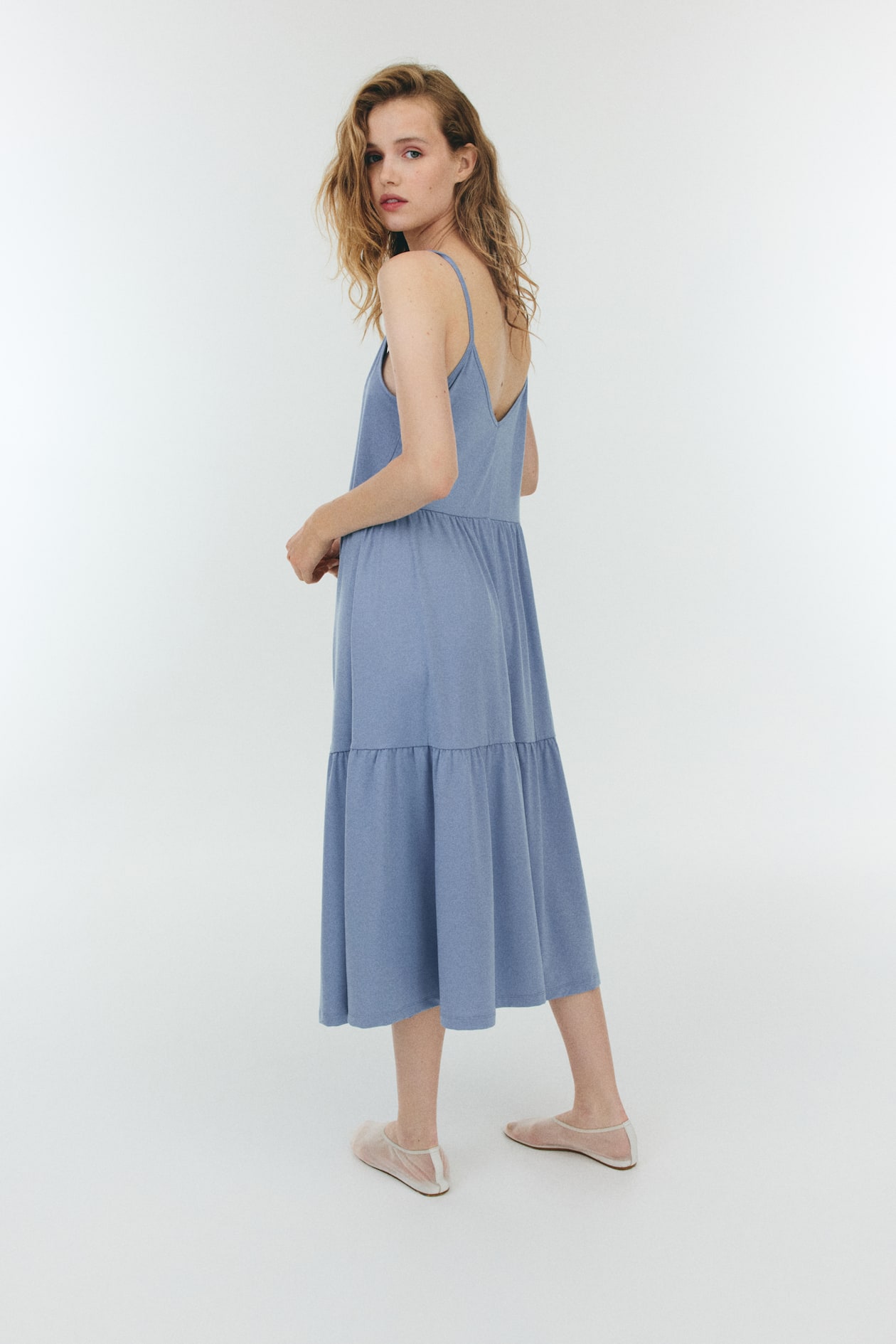 Tiered Strappy Dress - image 3