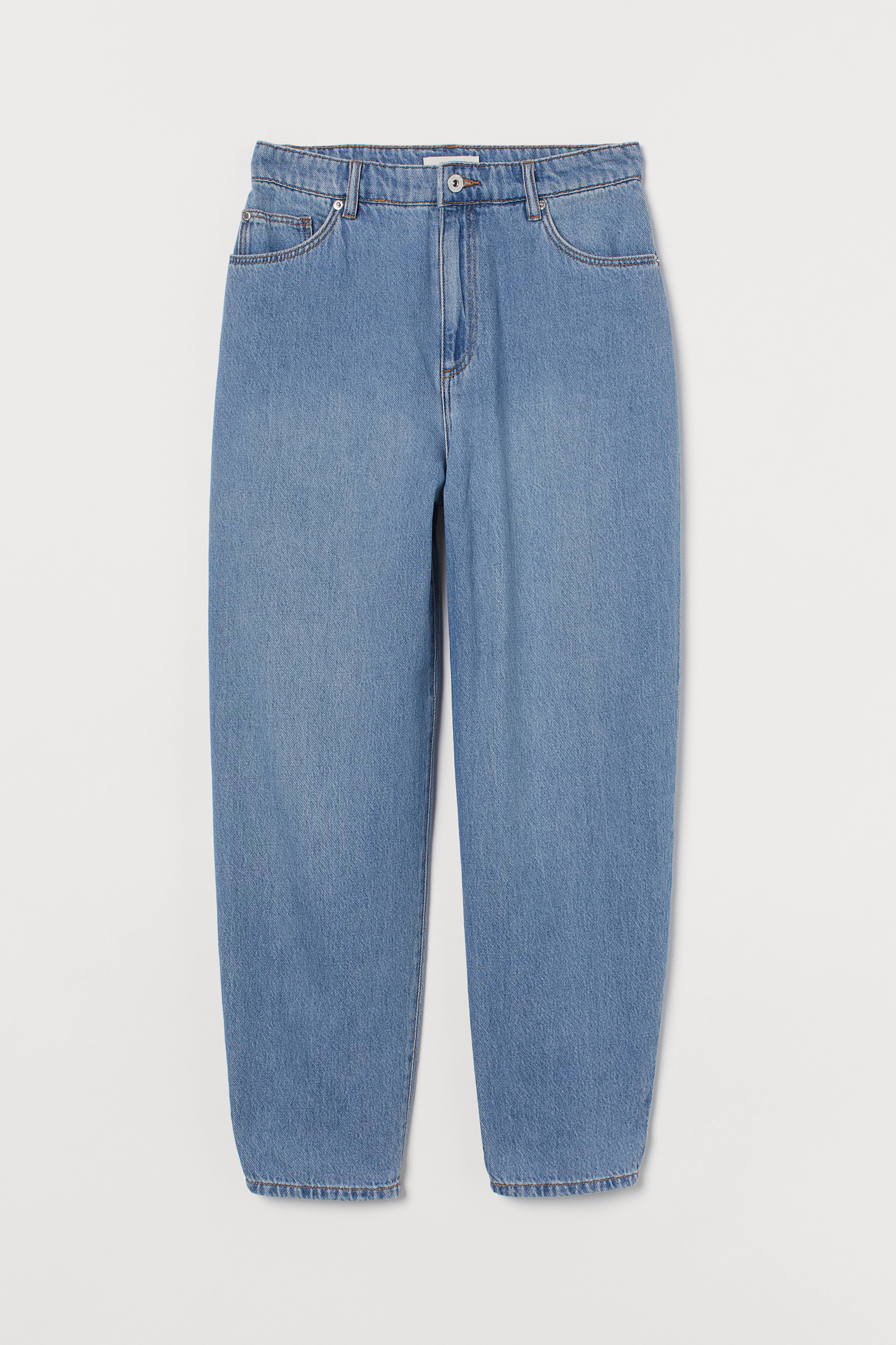 Barrel Leg High Jeans