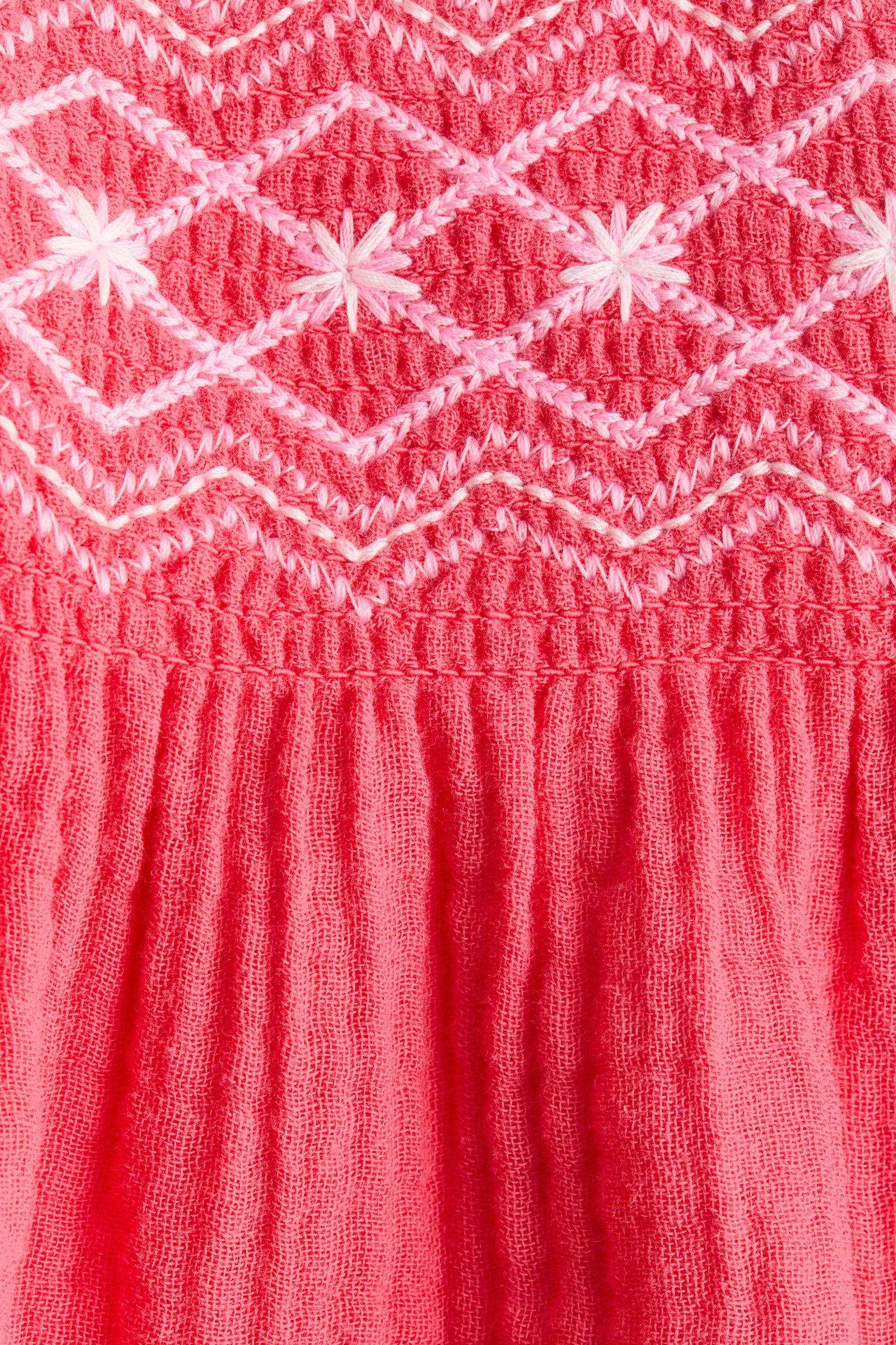 Salopetă din bumbac - Roz-zmeuriu/Roz/flori - 2