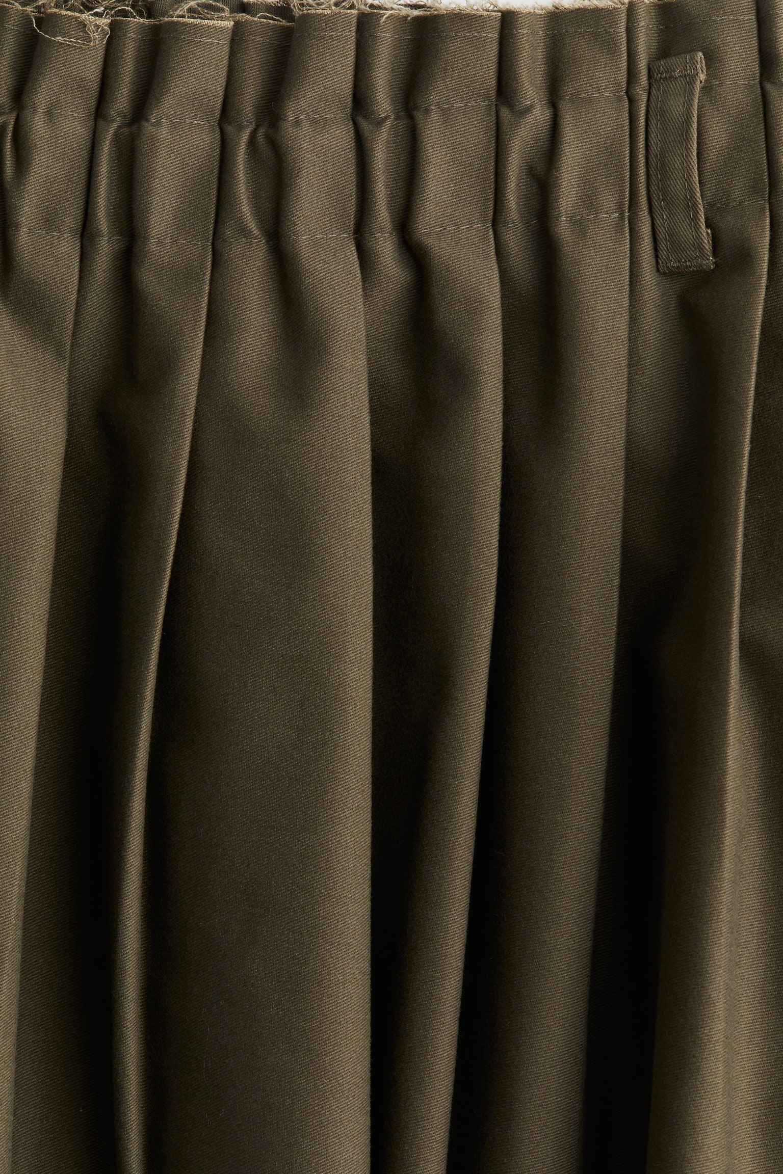 Pleated mini skirt - Dark khaki green/Grey marl/Beige/Black - 5