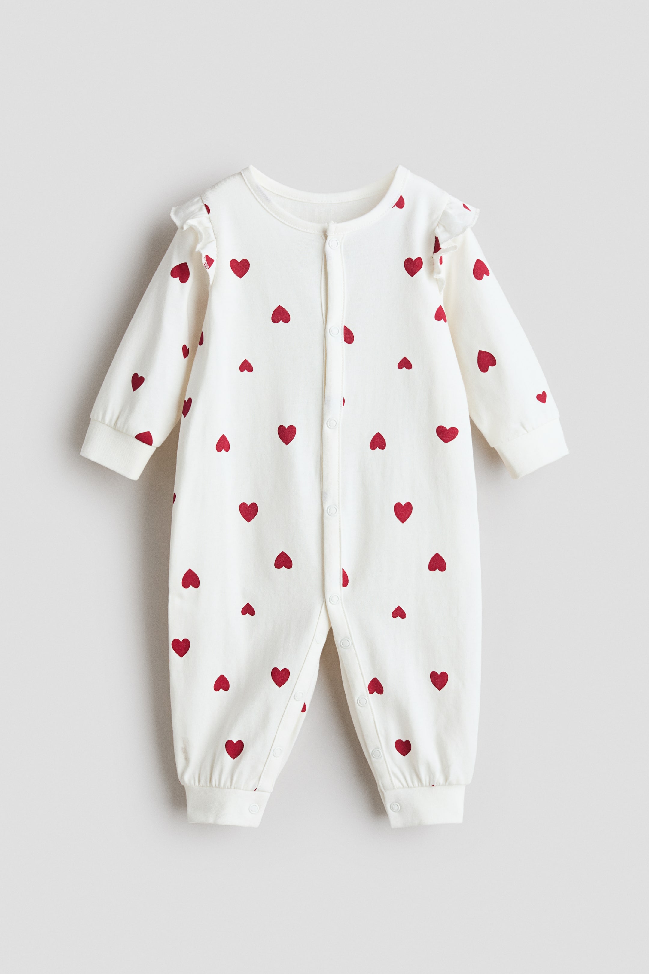 Xem ảnh lớn hơn: Bộ ngủ hoa văn - Màu trắng/Trái tim - Kids | H&M VN 1