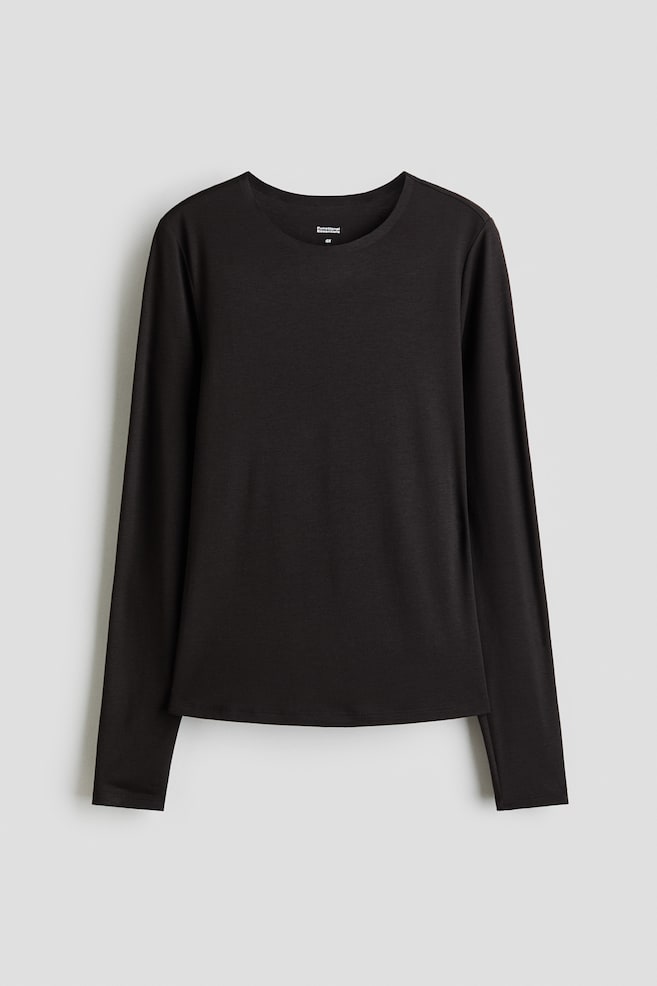 Top Warming Slim Fit - Marrón oscuro/Negro/Blanco - 1