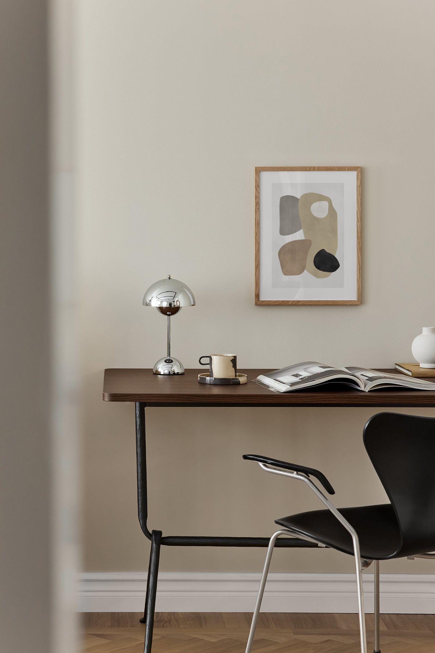 Formation No.1 Plakat - Beige/brun/sort