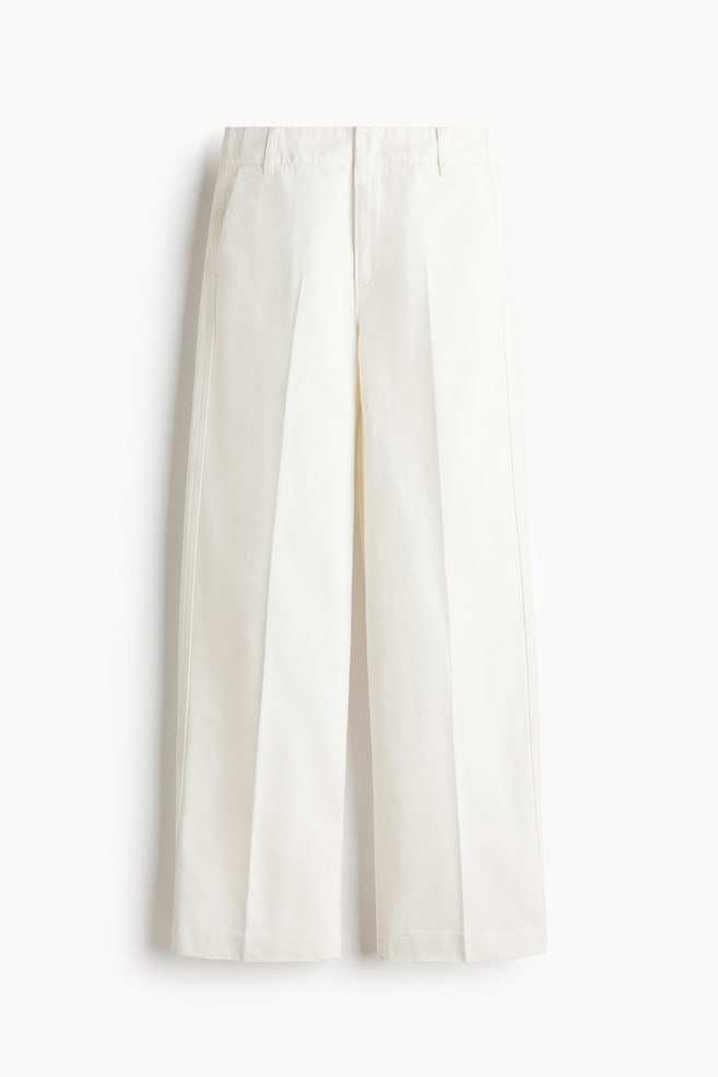 Straight High Jeans - White/Denim blue/Denim blue/Light denim blue - 1