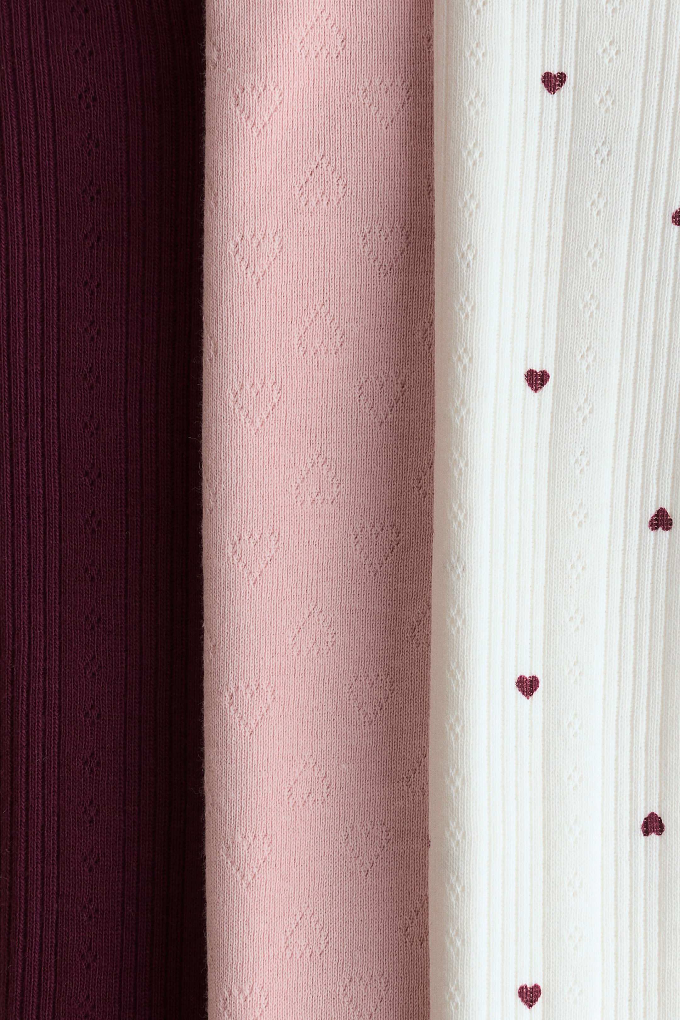 3-Pack Pointelle Bodysuits