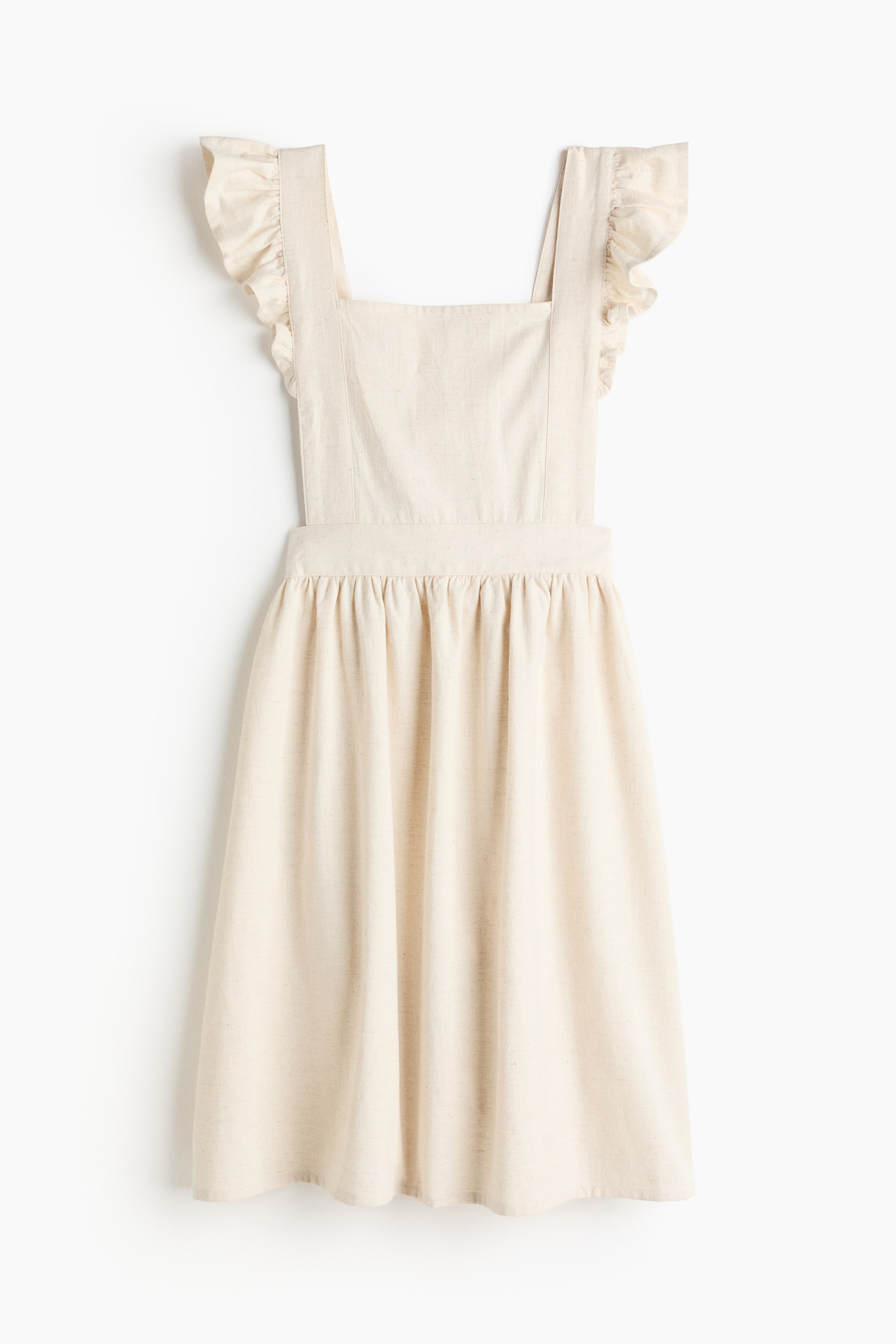 View larger image: Flounce-trimmed apron - Green/Striped - Home All | H&M GB 1