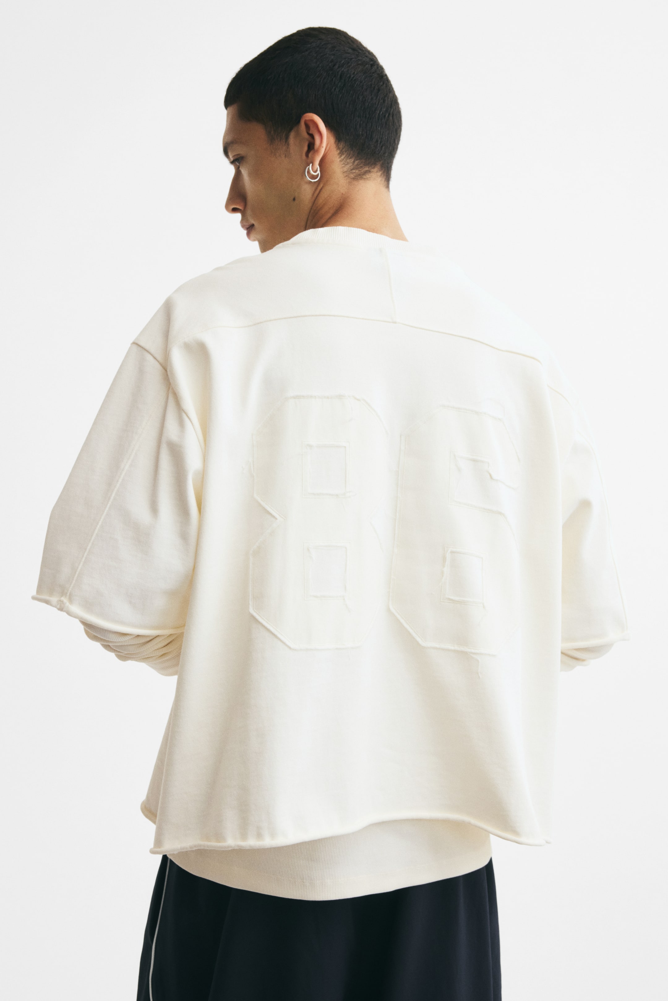 T-shirt grande taille en coton avec motifs